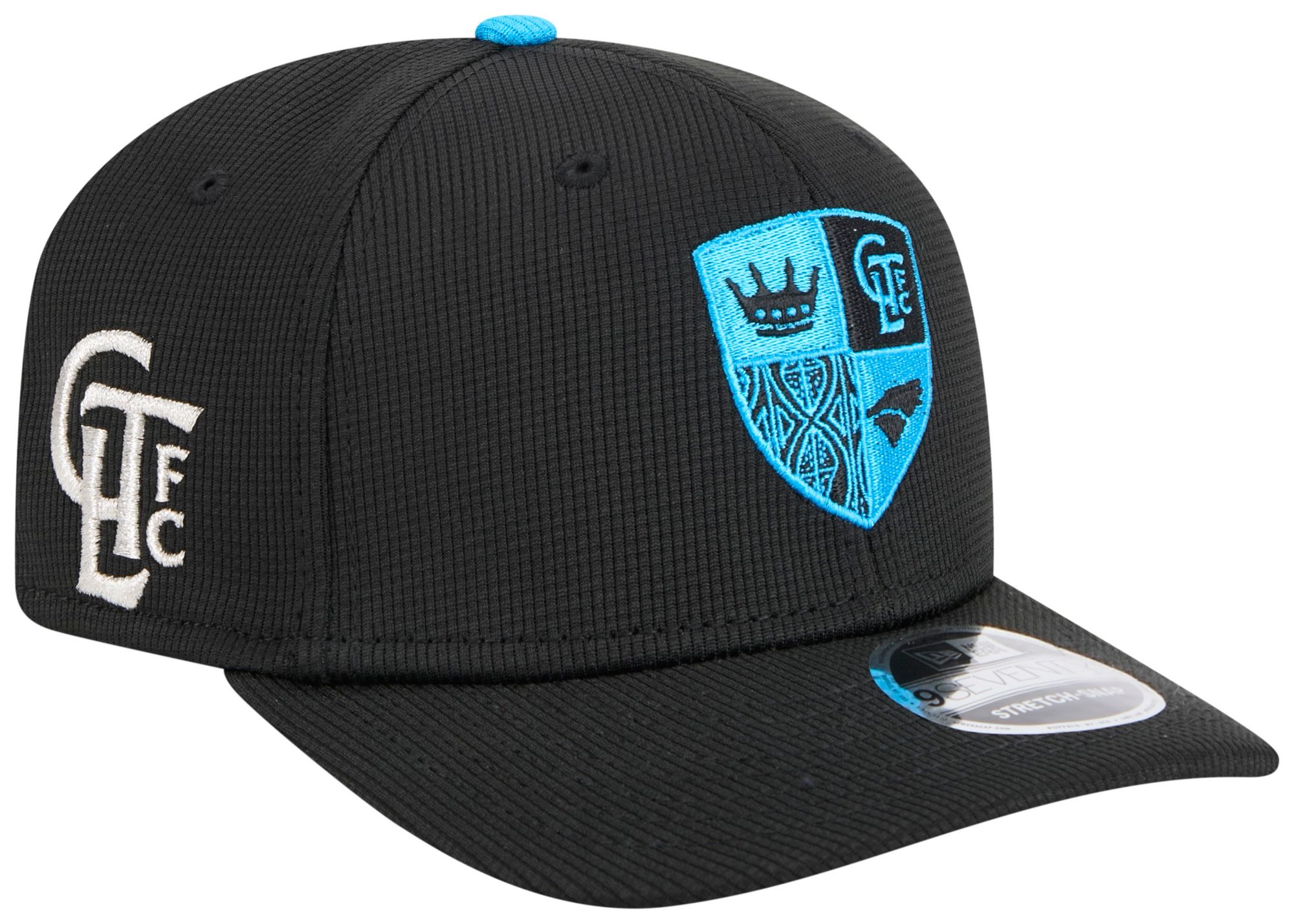 New Era Men's Charlotte FC 2025- 2026 Black Jersey Hook 9Seventy Adjustable Hat product image