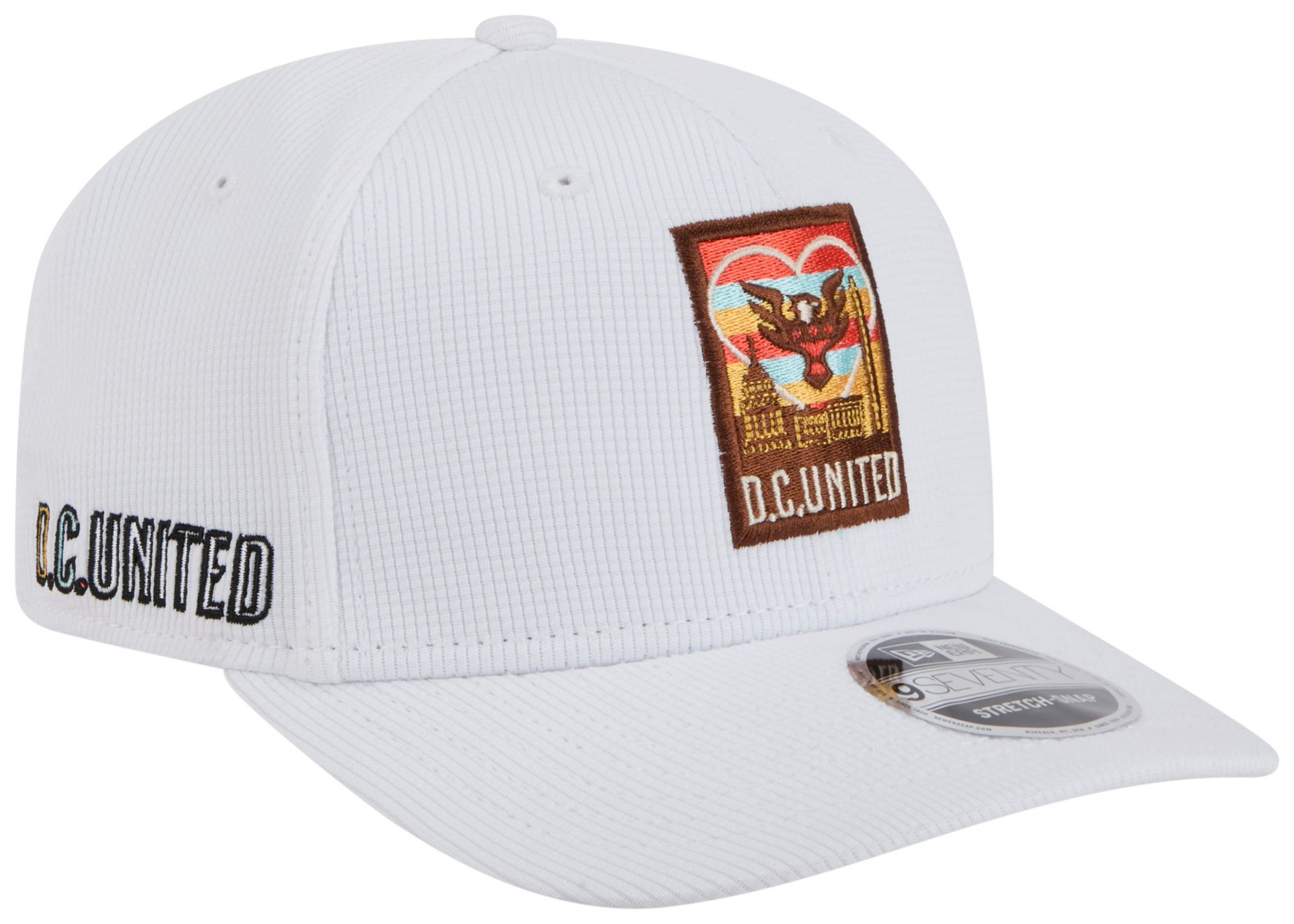 New Era Men's D.C. United 2025- 2026 White Jersey Hook 9Seventy Adjustable Hat product image