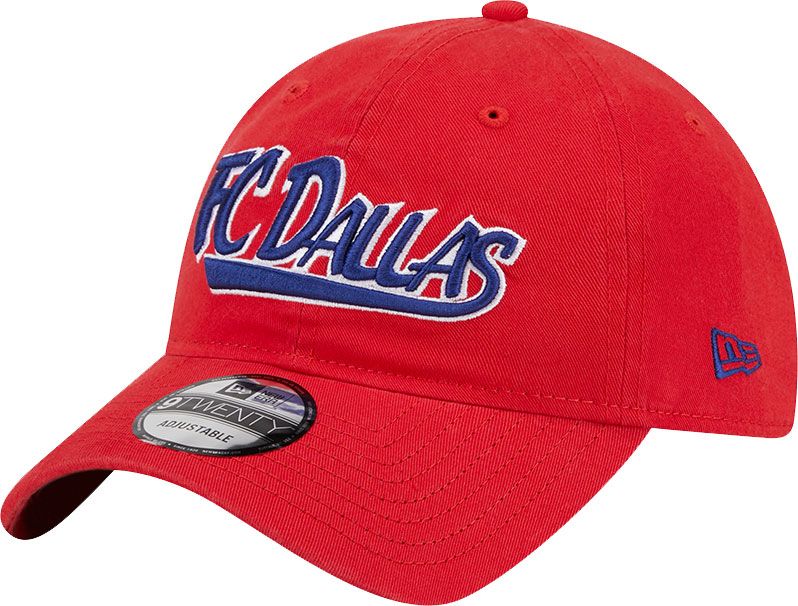 New Era Adult FC Dallas 9Twenty Throwback Red Adjustable Hat