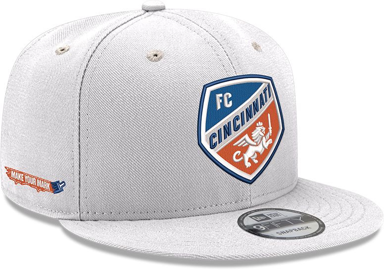New Era Adult FC Cincinnati 9Fifty 2024 Jersey Hook Away Adjustable Hat product image