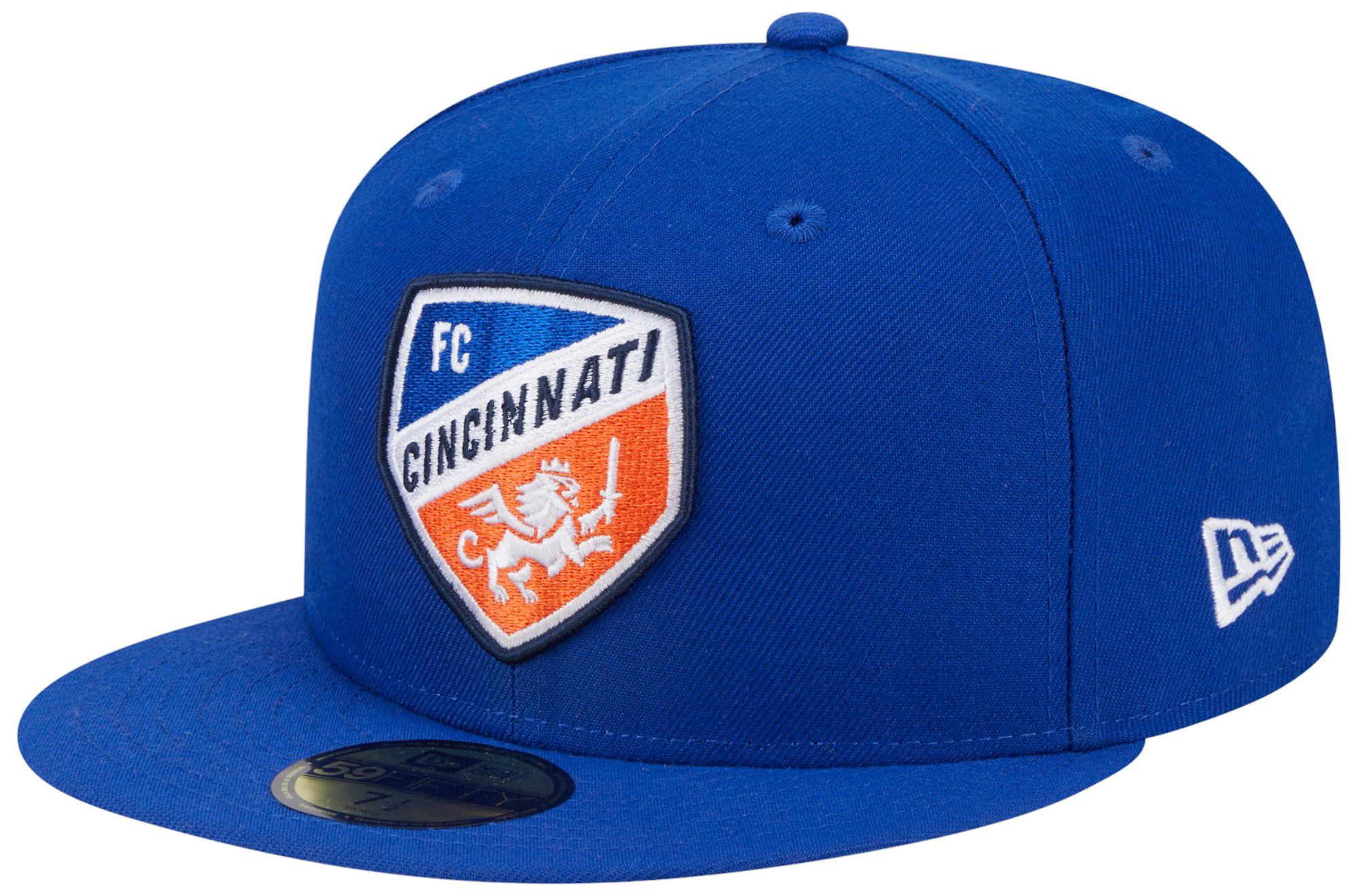 New Era Adult FC Cincinnati 59Fifty 2024 Logo Blue Fitted Hat product image