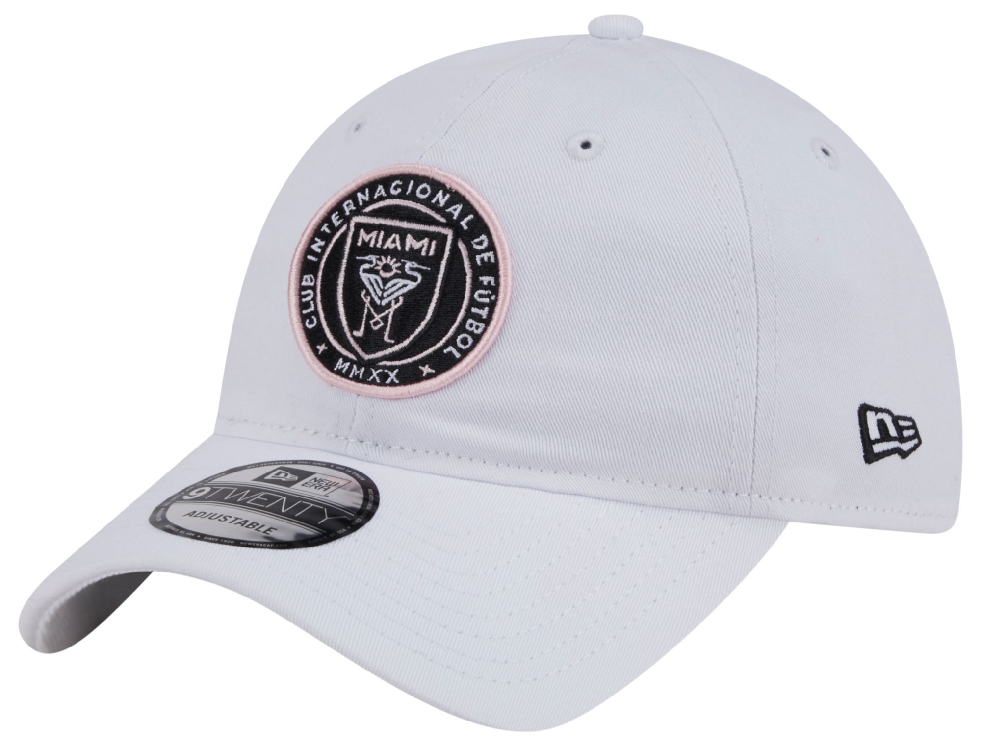 New Era Adult Inter Miami CF Alternate 9Twenty White Adjustable Hat product image