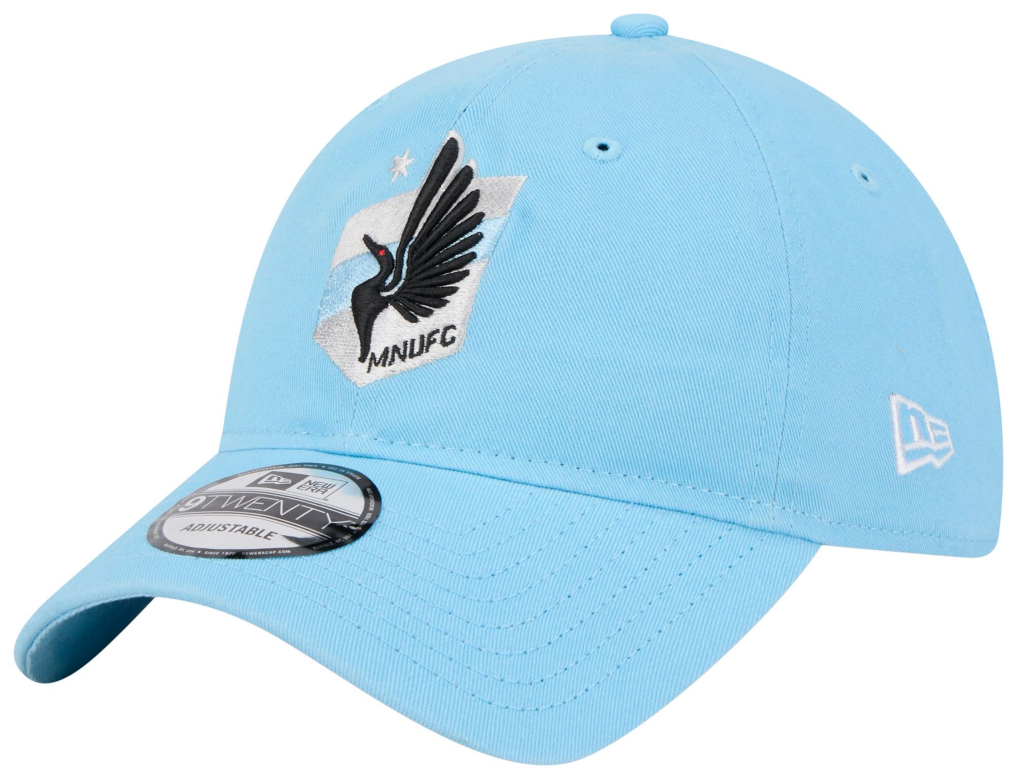 New Era Adult Minnesota United FC 2024 Core Logo 9Twenty Light Blue Adjustable Hat product image