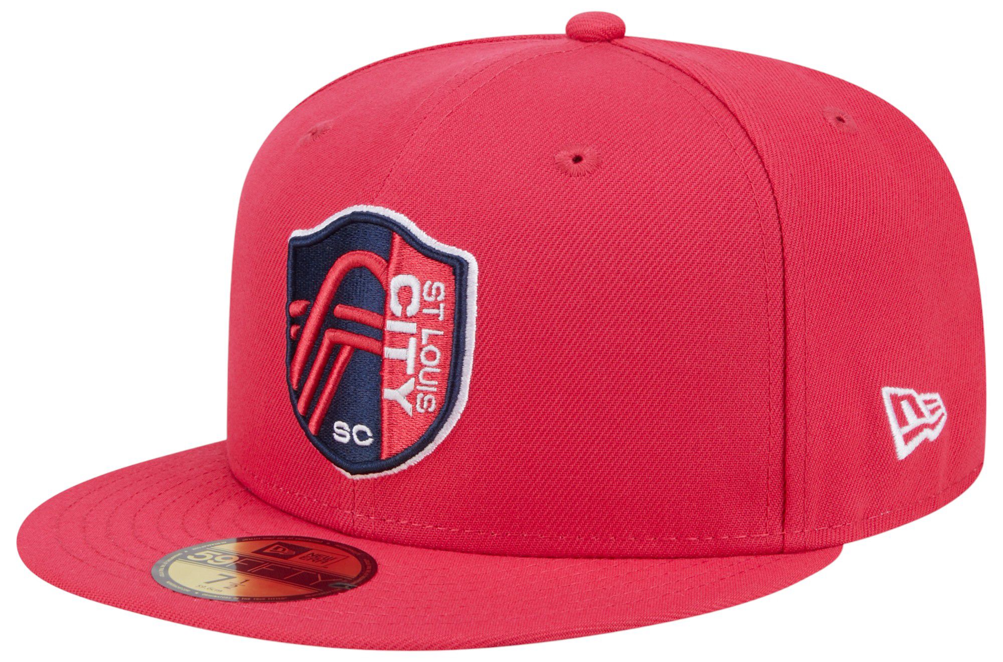 New Era Adult St. Louis City SC 59Fifty Red Fitted Hat product image