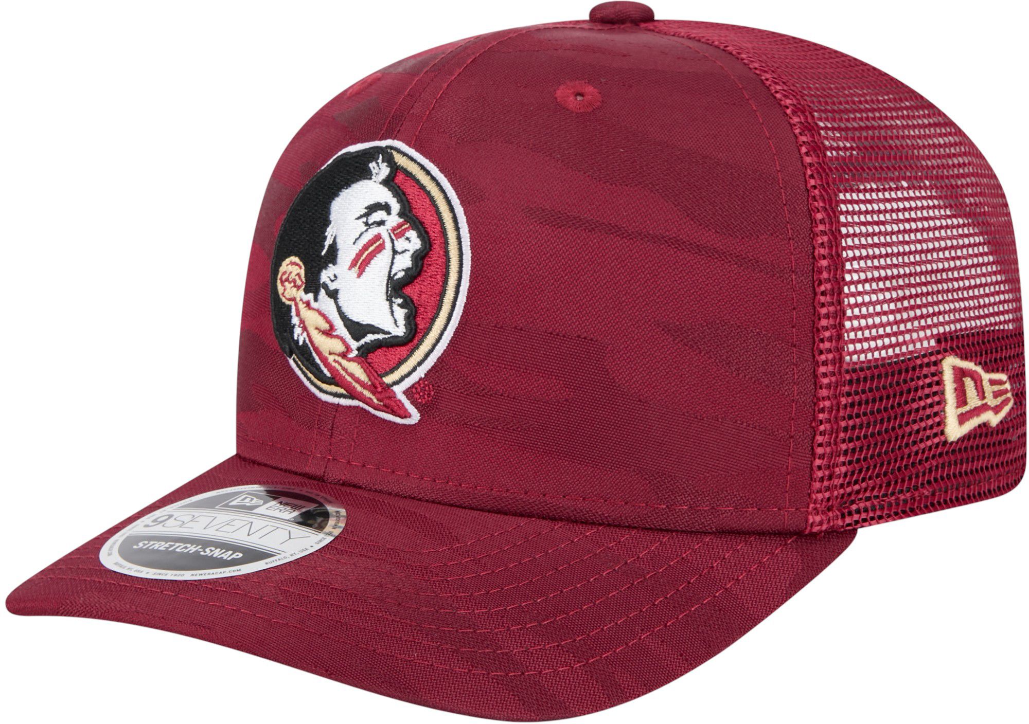 New Era Men's Florida State Seminoles Tonal Camo 970  Adjustable Trucker Hat product image