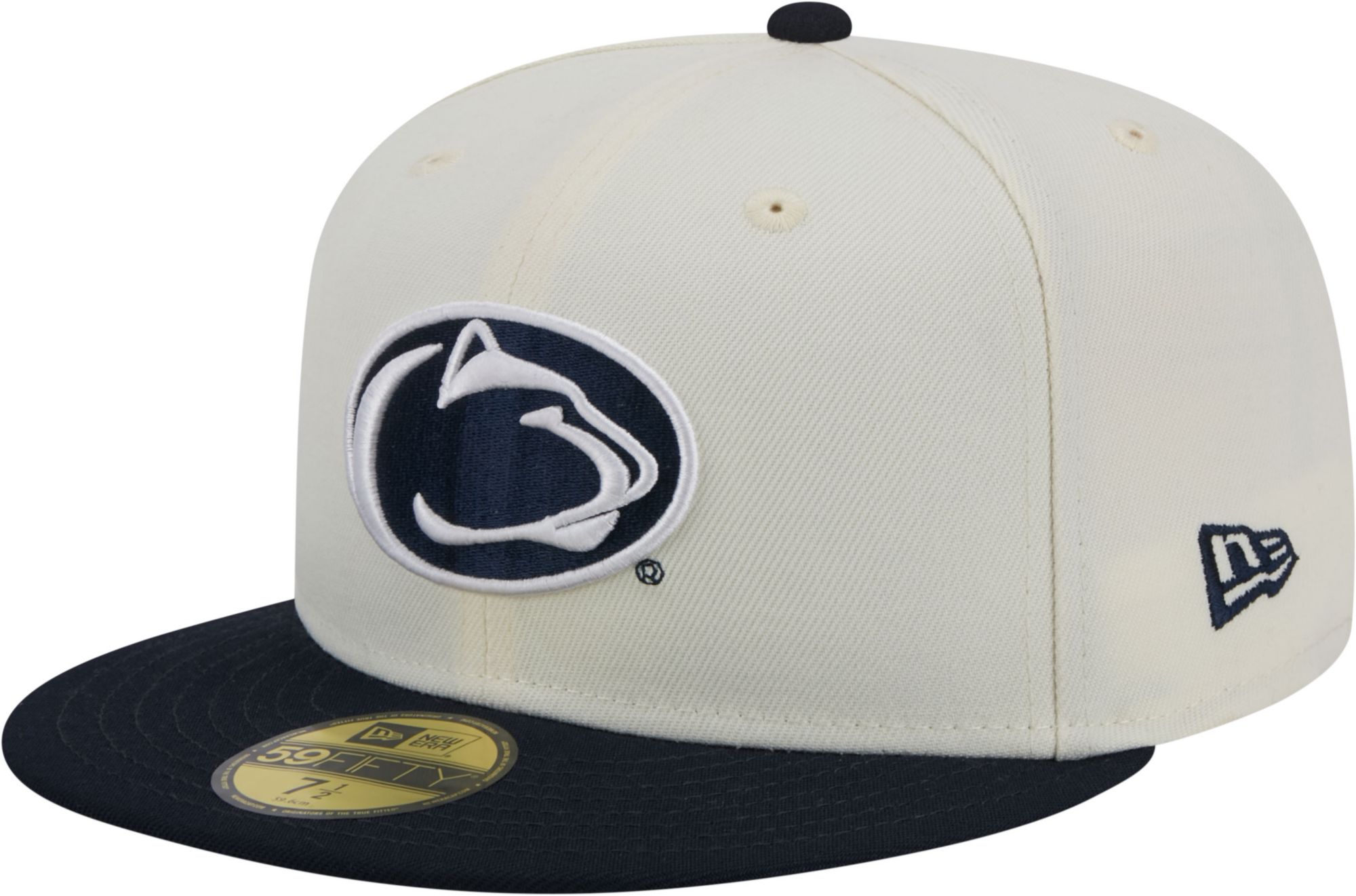 New Era Men's Penn State Nittany Lions White 59Fifty Fitted Hat product image