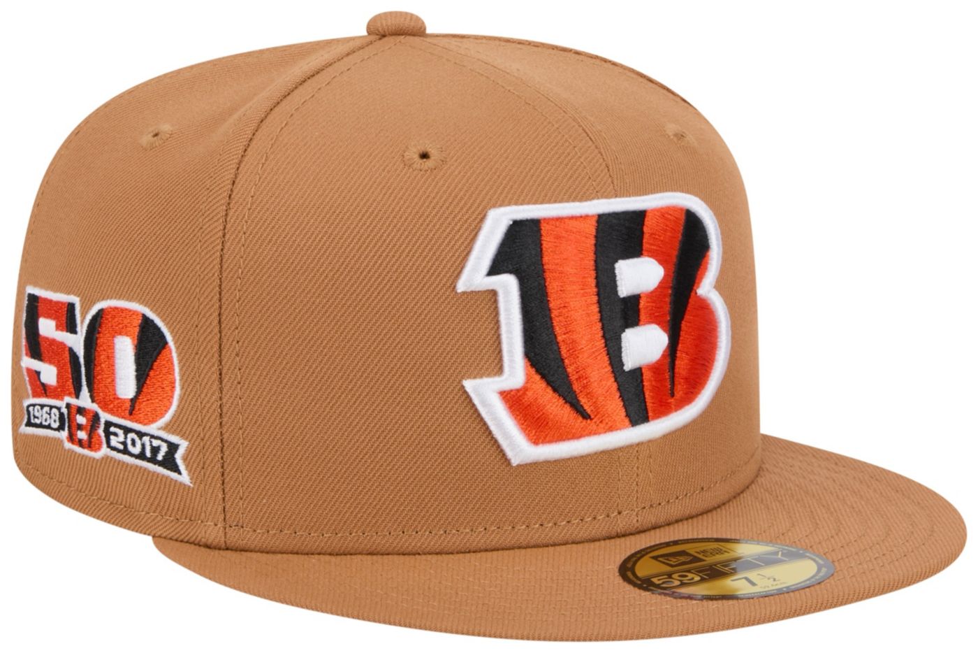 New Era Men s Cincinnati Bengals Color Pack 59Fifty Fitted Hat Dick s Sporting Goods