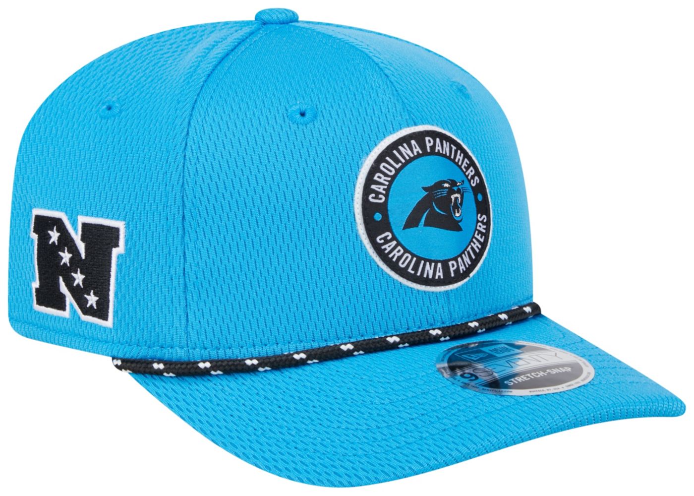 New Era Men s Carolina Panthers Sideline 9Seventy Adjustable Hat Dick s Sporting Goods