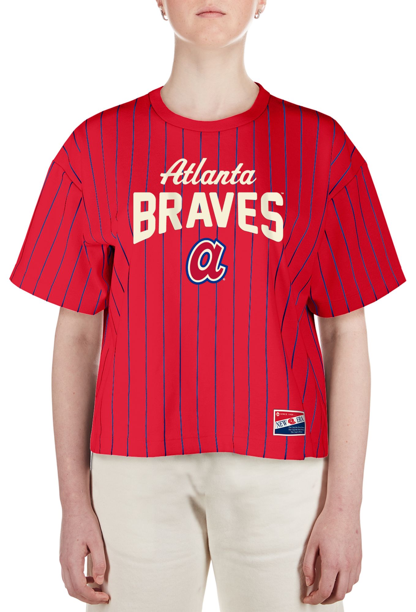New Era Women's Atlanta Braves Red Throwback T-Shirt product image