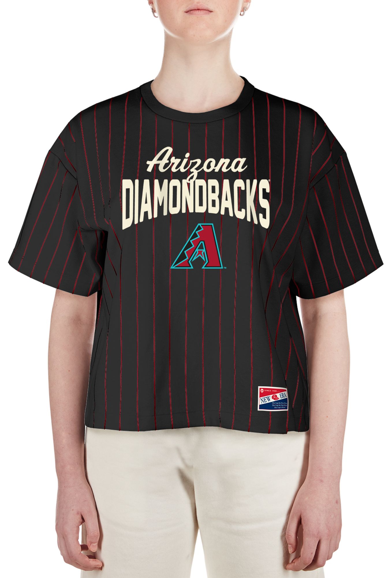 New Era Women's Arizona Diamondbacks Black Throwback T-Shirt product image