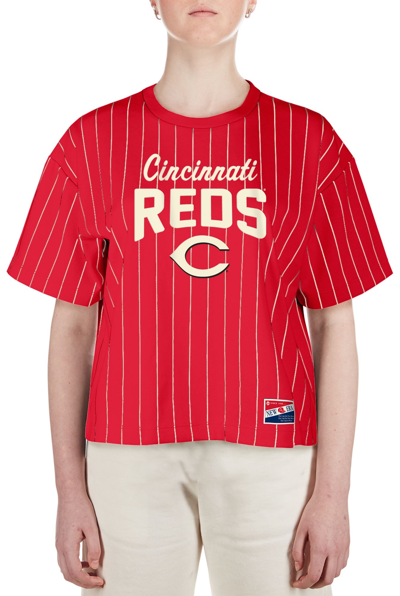 New Era Women's Cincinnati Reds Red Throwback T-Shirt product image