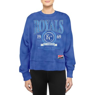sorry, New Era Women's Kansas City Royals Blue Throwback Sweatshirt is currently out of stock