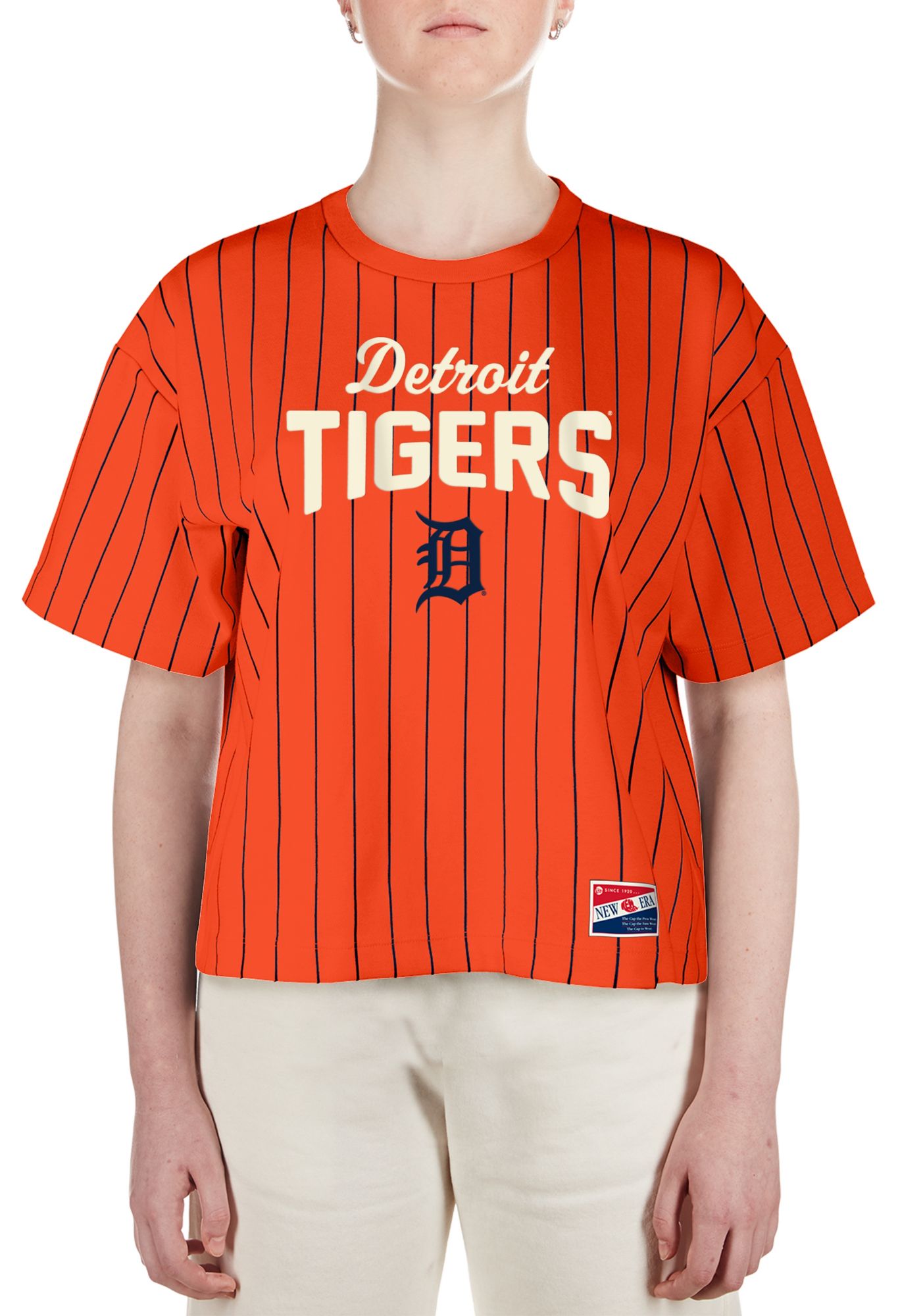 New Era Women's Detroit Tigers Orange Throwback T-Shirt product image
