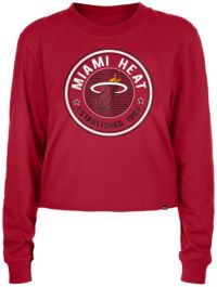 New Era Women's Miami Heat OTC Long Sleeve T-Shirt