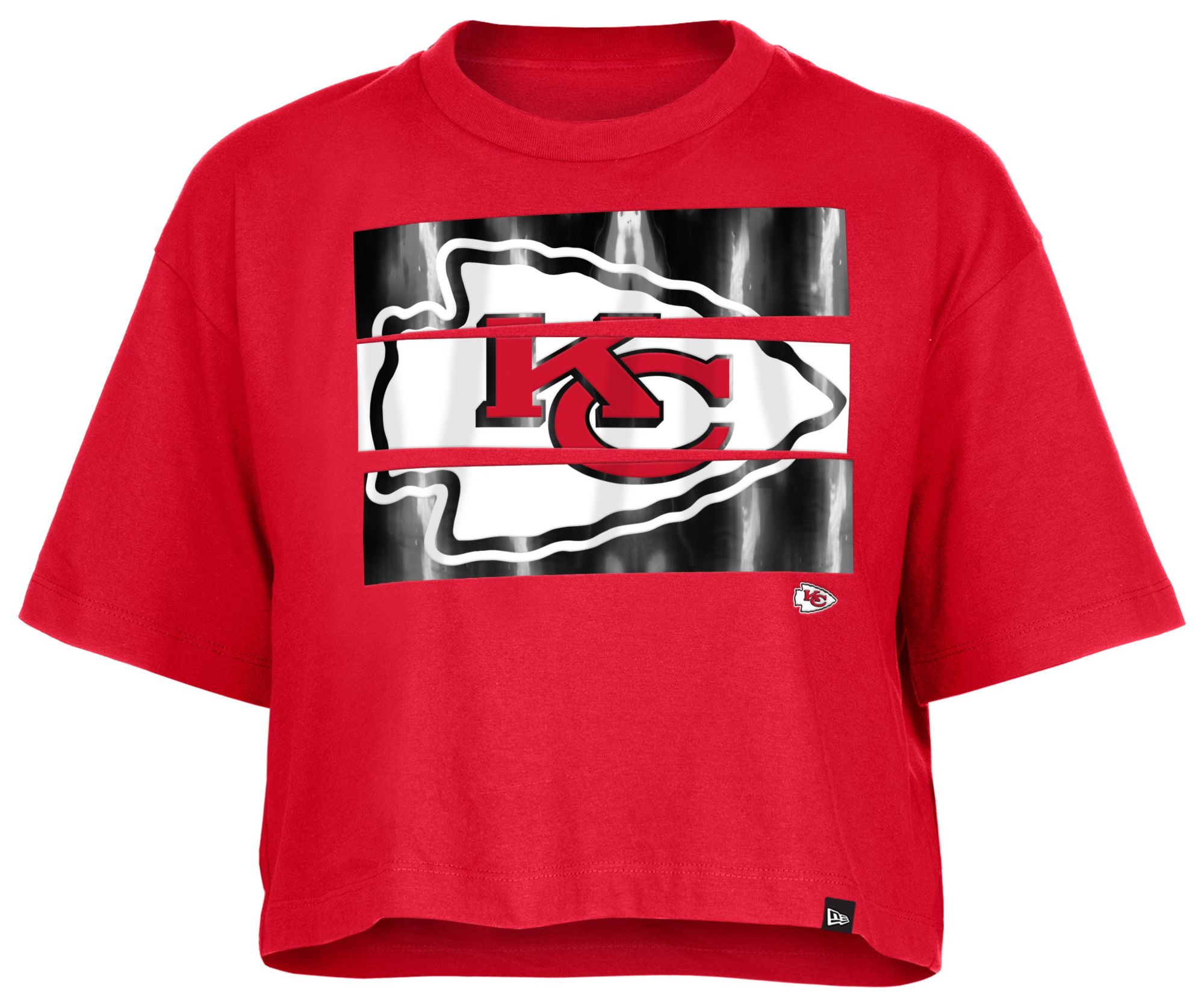 New Era Women's Kansas City Chiefs Panel Boxy Red T-Shirt product image
