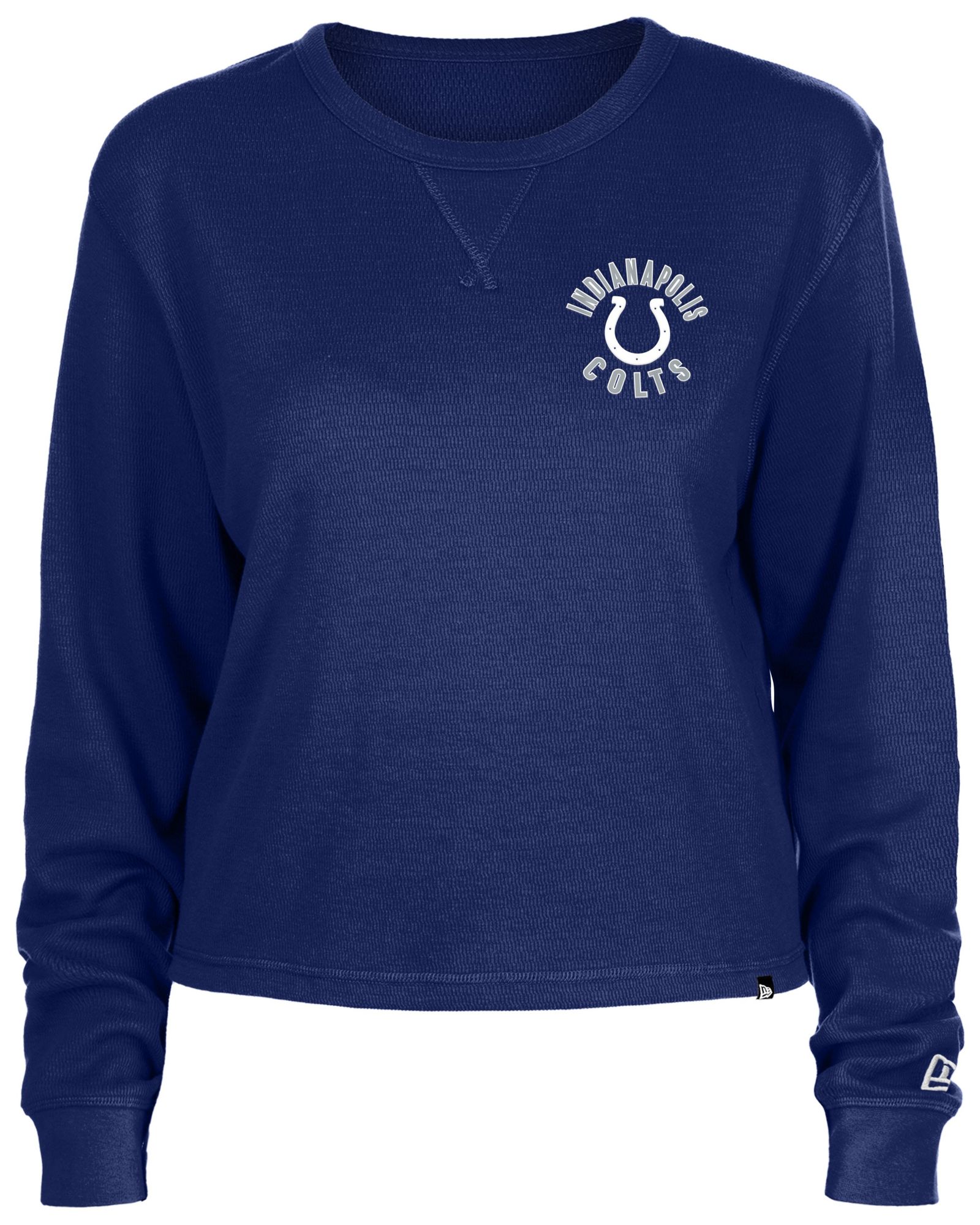 New Era Women's Indianapolis Colts Thermal Blue Long Sleeve T-Shirt product image