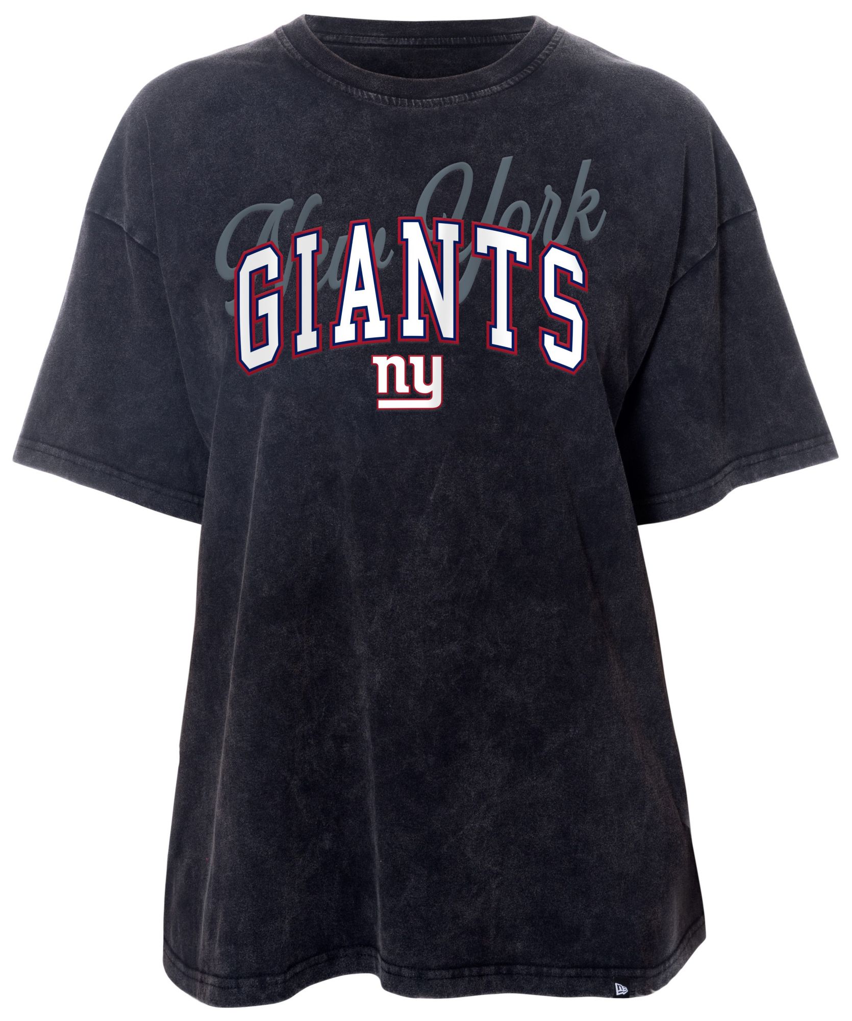 New Era Women's New York Giants Wash Oversized Black T-Shirt product image