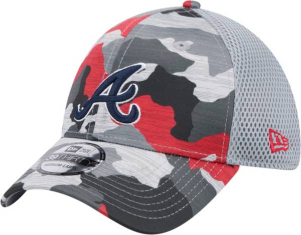 New Era Youth Atlanta Braves Camo Active 39Thirty Stretch Fit Hat