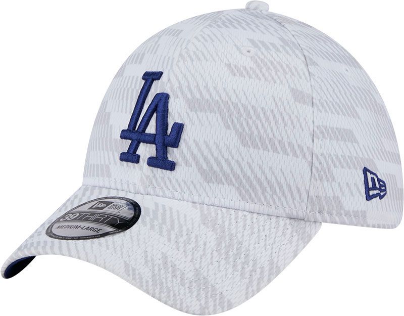 New Era Youth Los Angeles Dodgers White Graded 39Thirty Stretch Fit Hat product image