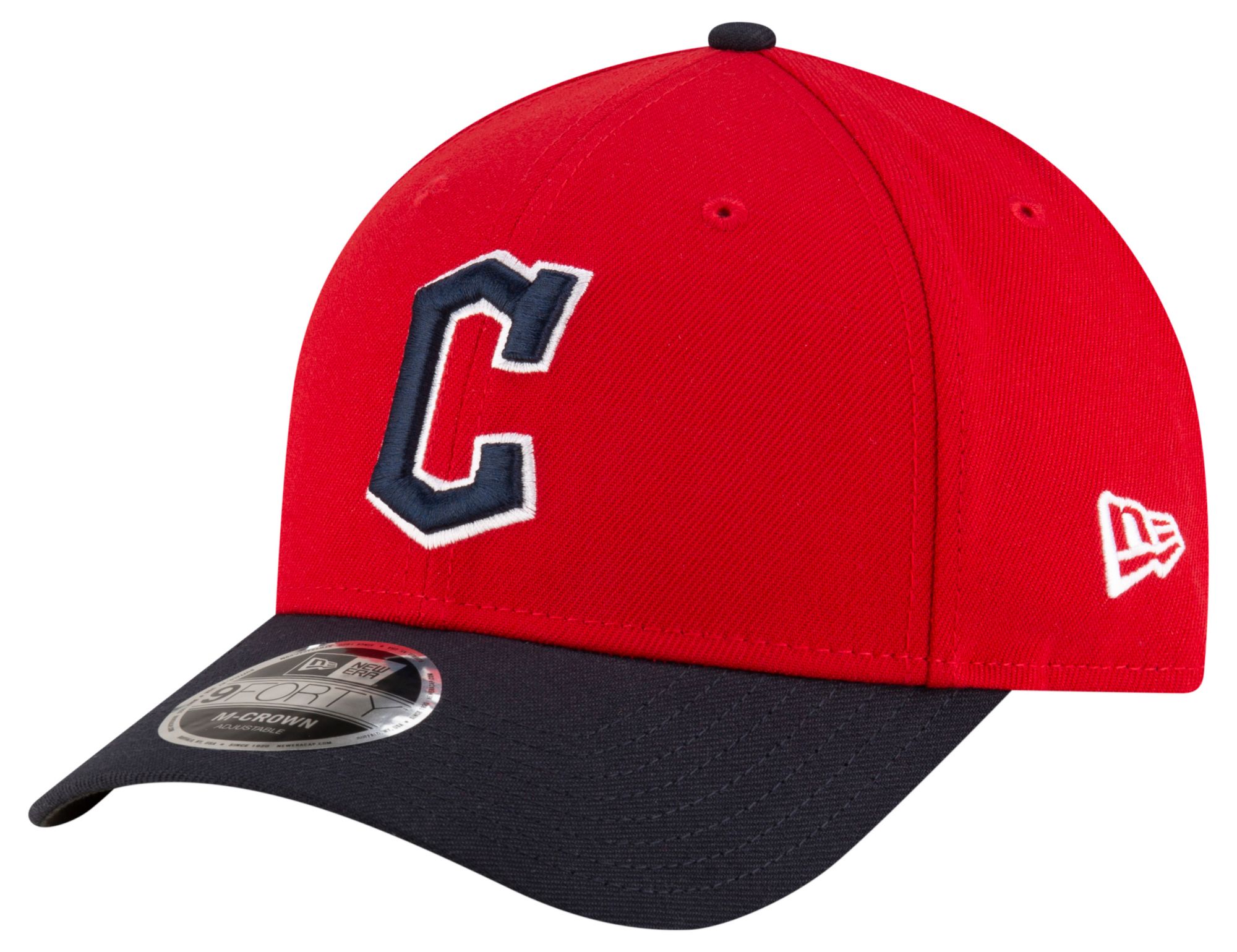 New Era Youth Cleveland Guardians Navy Player Replica 9Forty Adjustable Hat product image