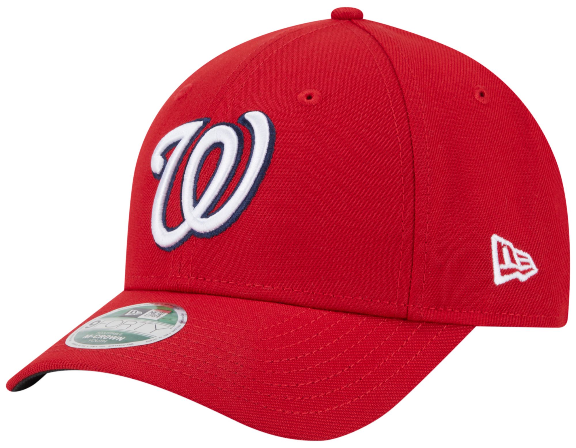 New Era Youth Washington Nationals Red Player Replica 9Forty Adjustable Hat product image