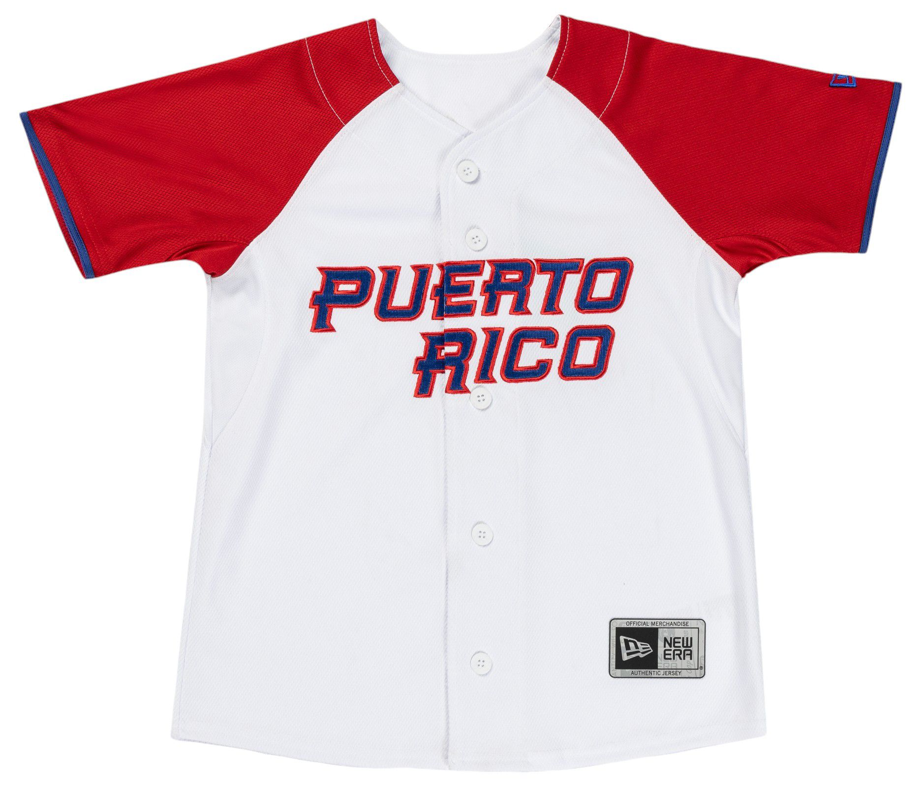 New Era Youth Puerto Rico White Replica Jersey product image