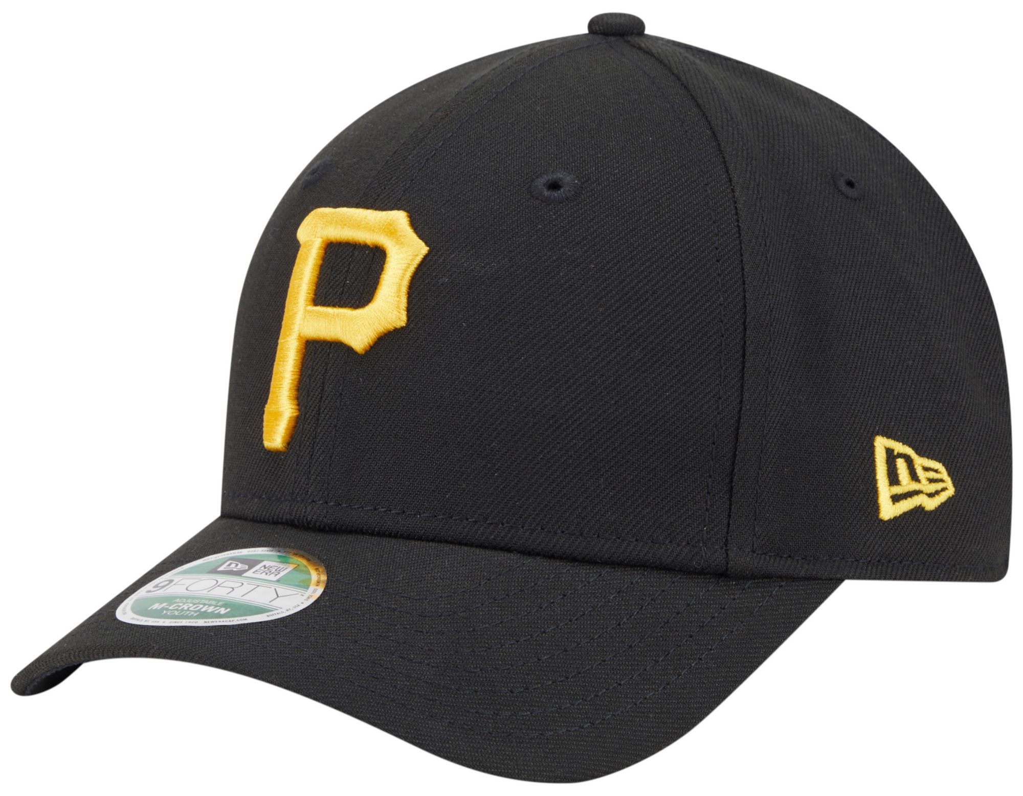 New Era Youth Pittsburgh Pirates Black Player Replica 9Forty Adjustable Hat product image