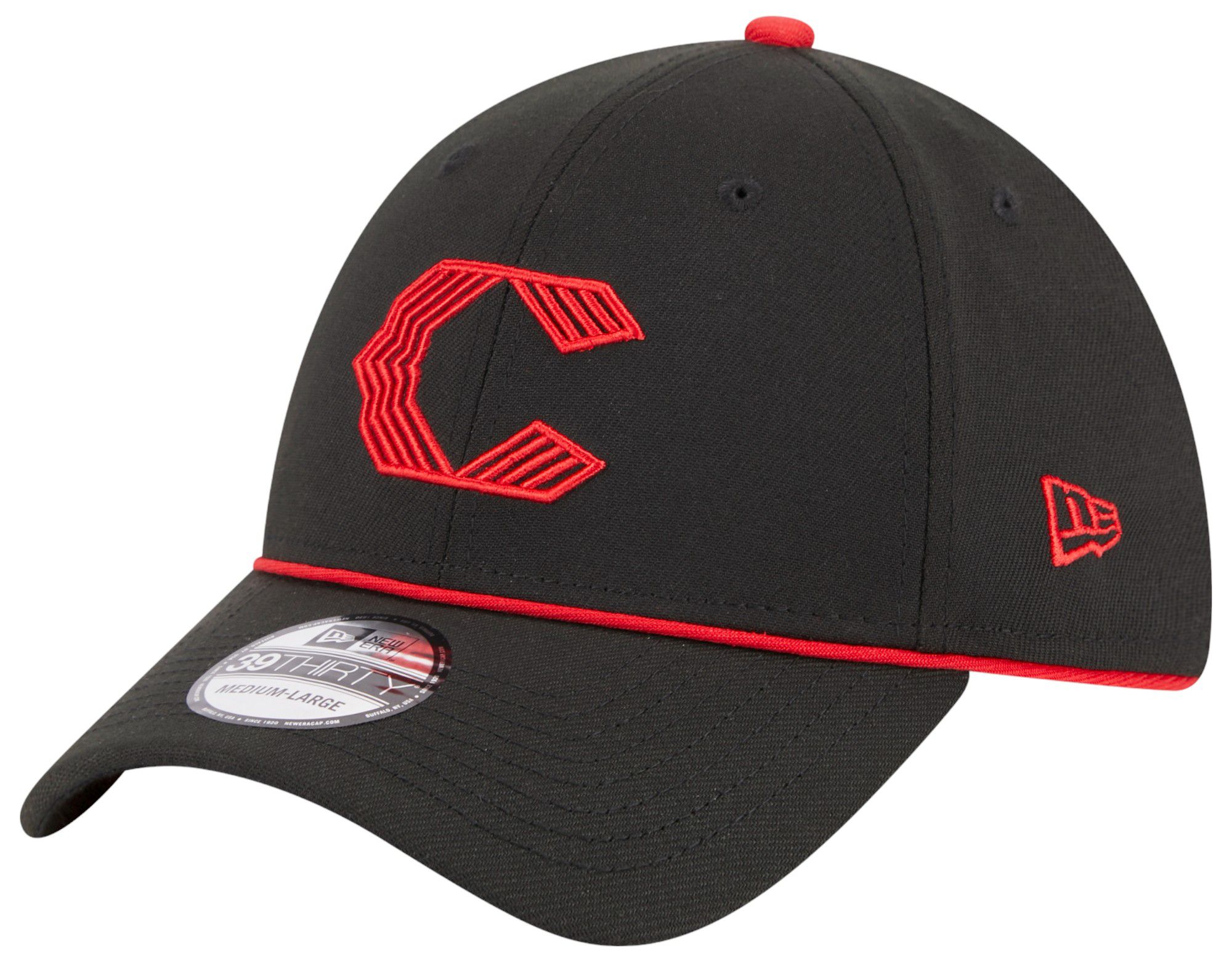 New Era Youth Cincinnati Reds City Connect 39Thirty Stretch Fit Hat product image