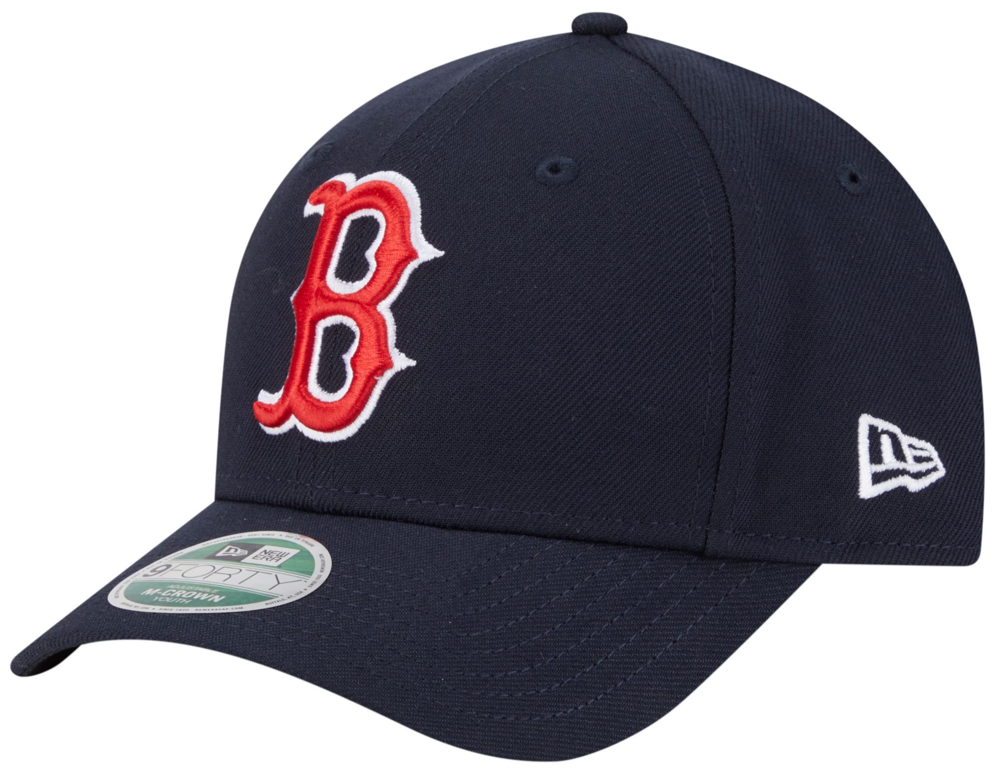 New Era Youth Boston Red Sox Navy Player Replica 9Forty Adjustable Hat product image