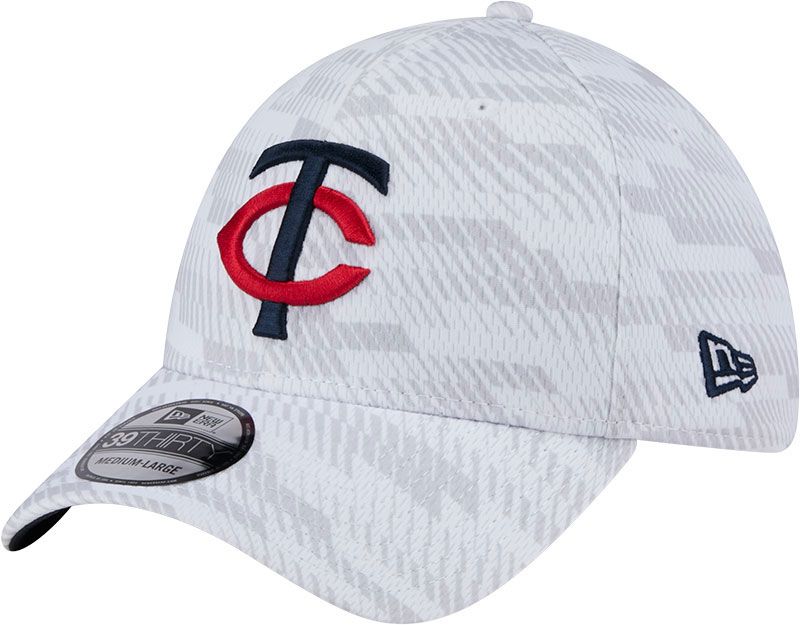 New Era Youth Minnesota Twins White Graded 39Thirty Stretch Fit Hat product image
