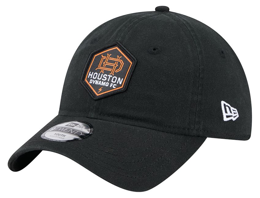 New Era Youth Houston Dynamo Black Logo 9Twenty Adjustable Hat product image