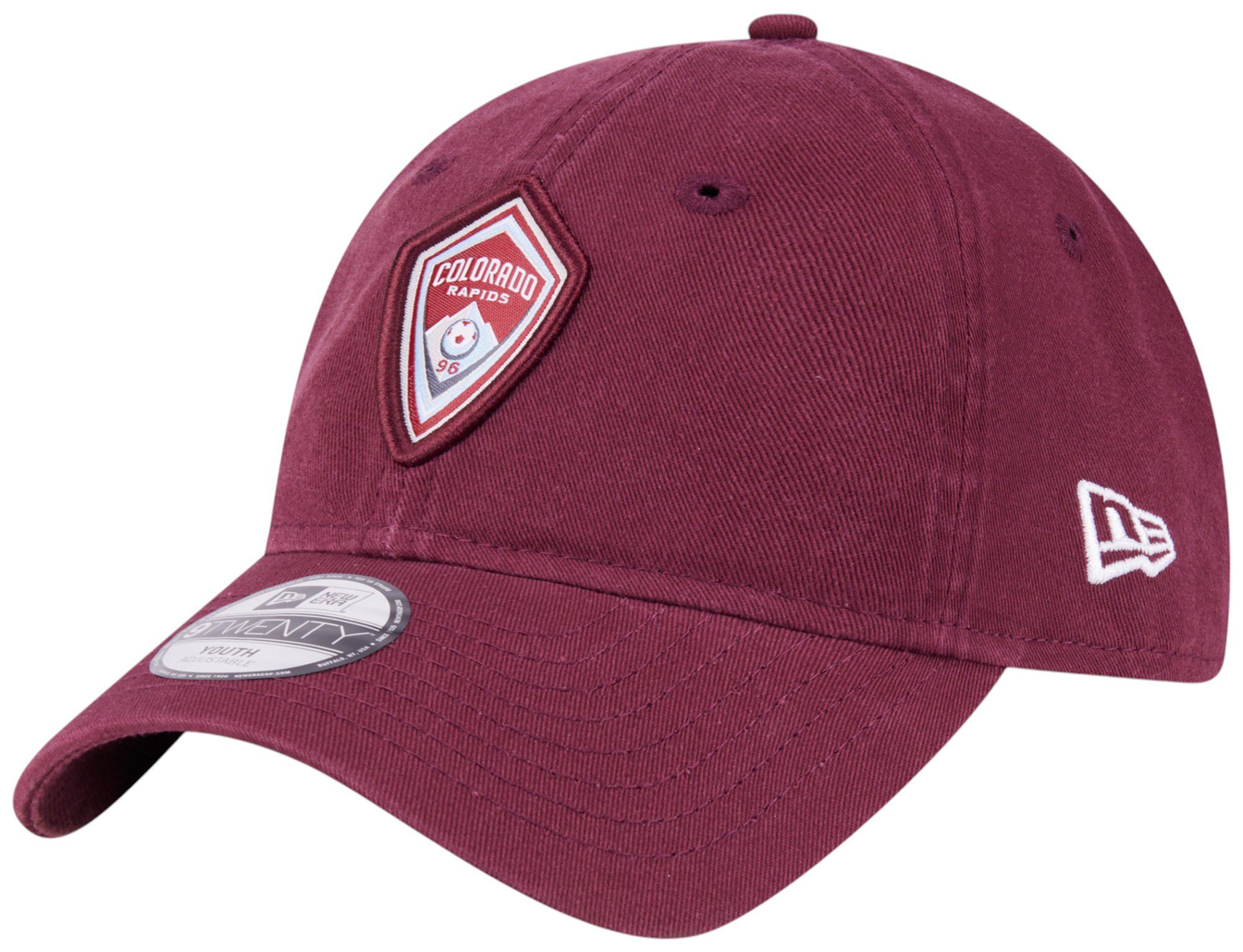 New Era Youth Colorado Rapids Maroon Logo 9Twenty Adjustable Hat product image