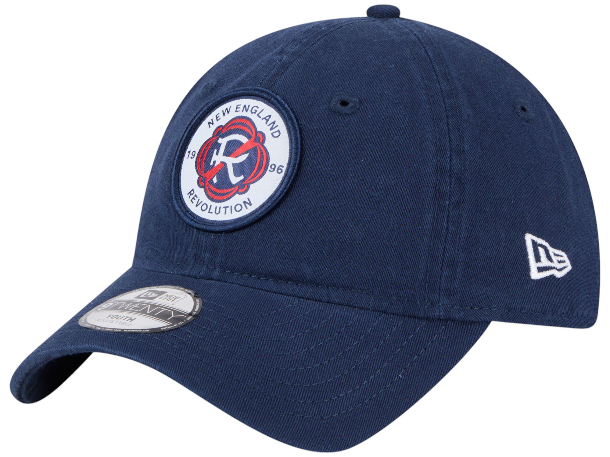 New Era Youth New England Revolution Navy Logo 9Twenty Adjustable Hat product image