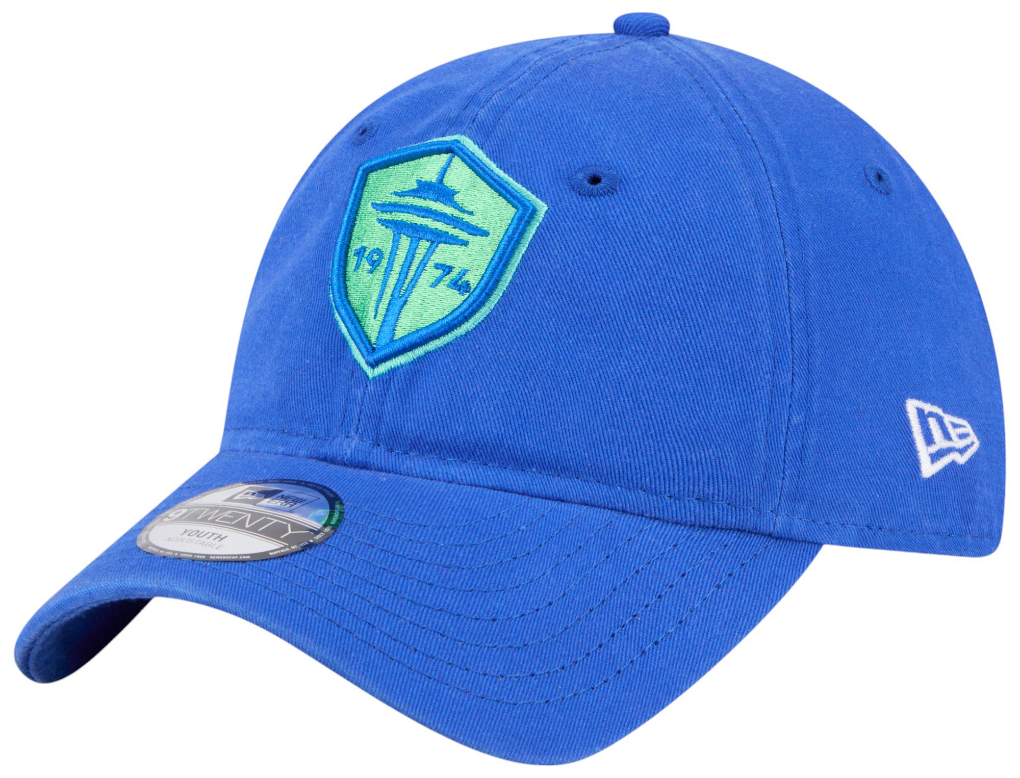 New Era Youth Seattle Sounders Light Blue Logo 9Twenty Adjustable Hat product image