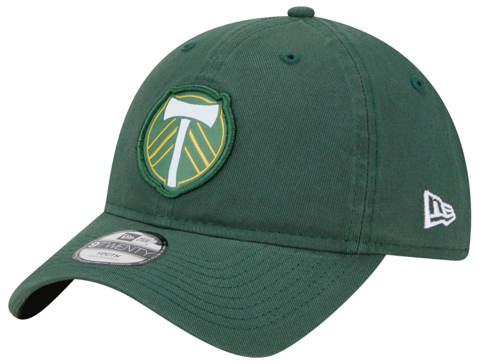 New Era Youth Portland Timbers Green Logo 9Twenty Adjustable Hat product image