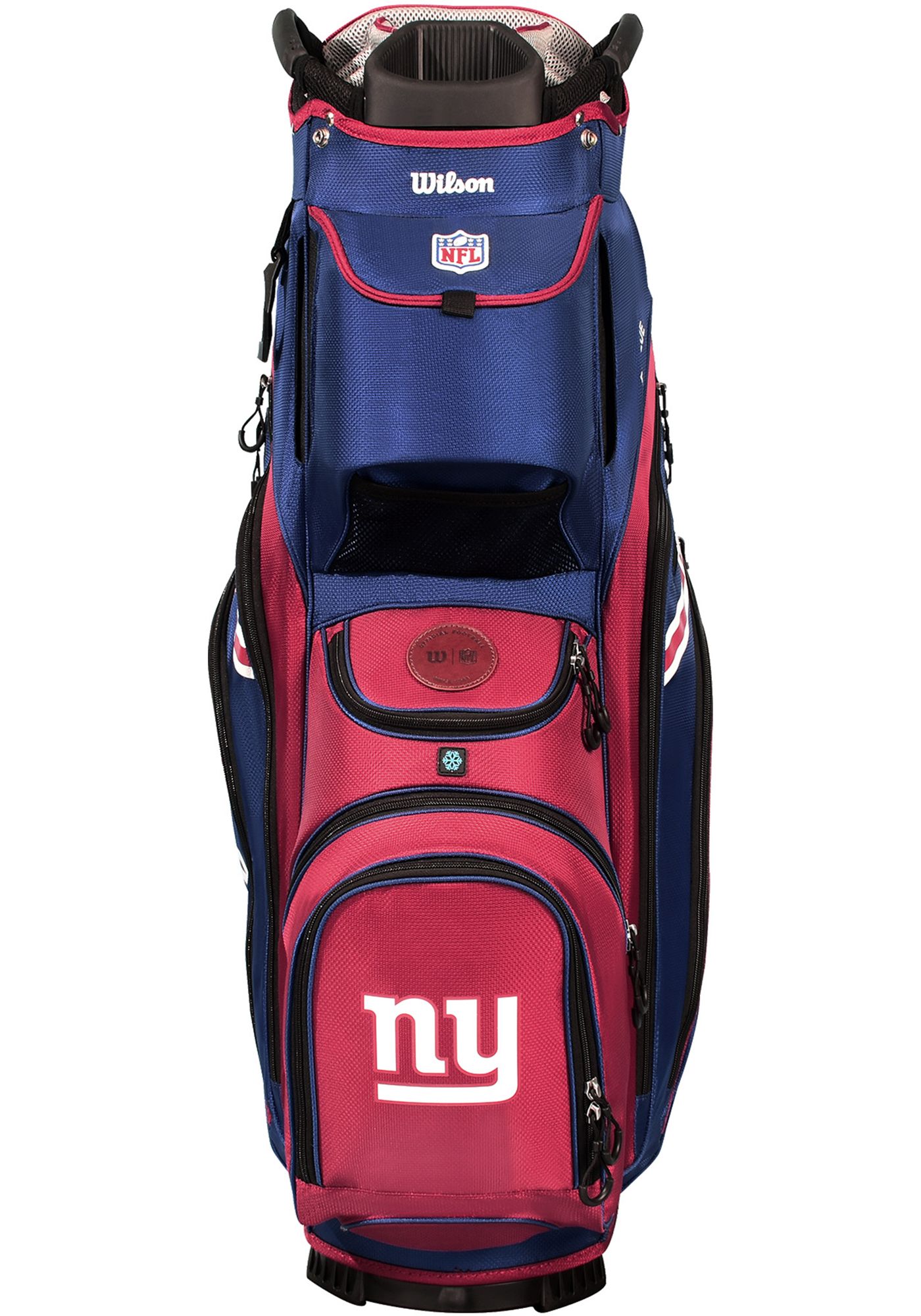 Wilson New York Giants NFL Golf cheapest Cart Bag 14 Way Divider