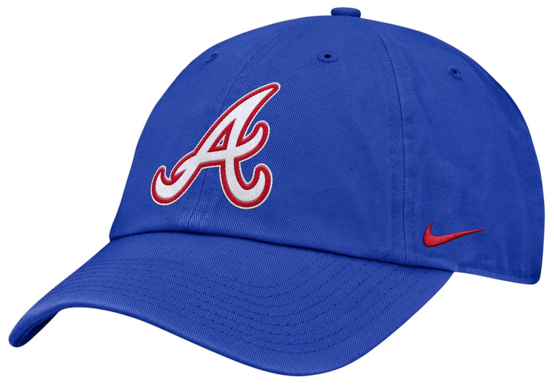 Nike Adult Atlanta Braves City Connect Royal Logo Club Cap product image