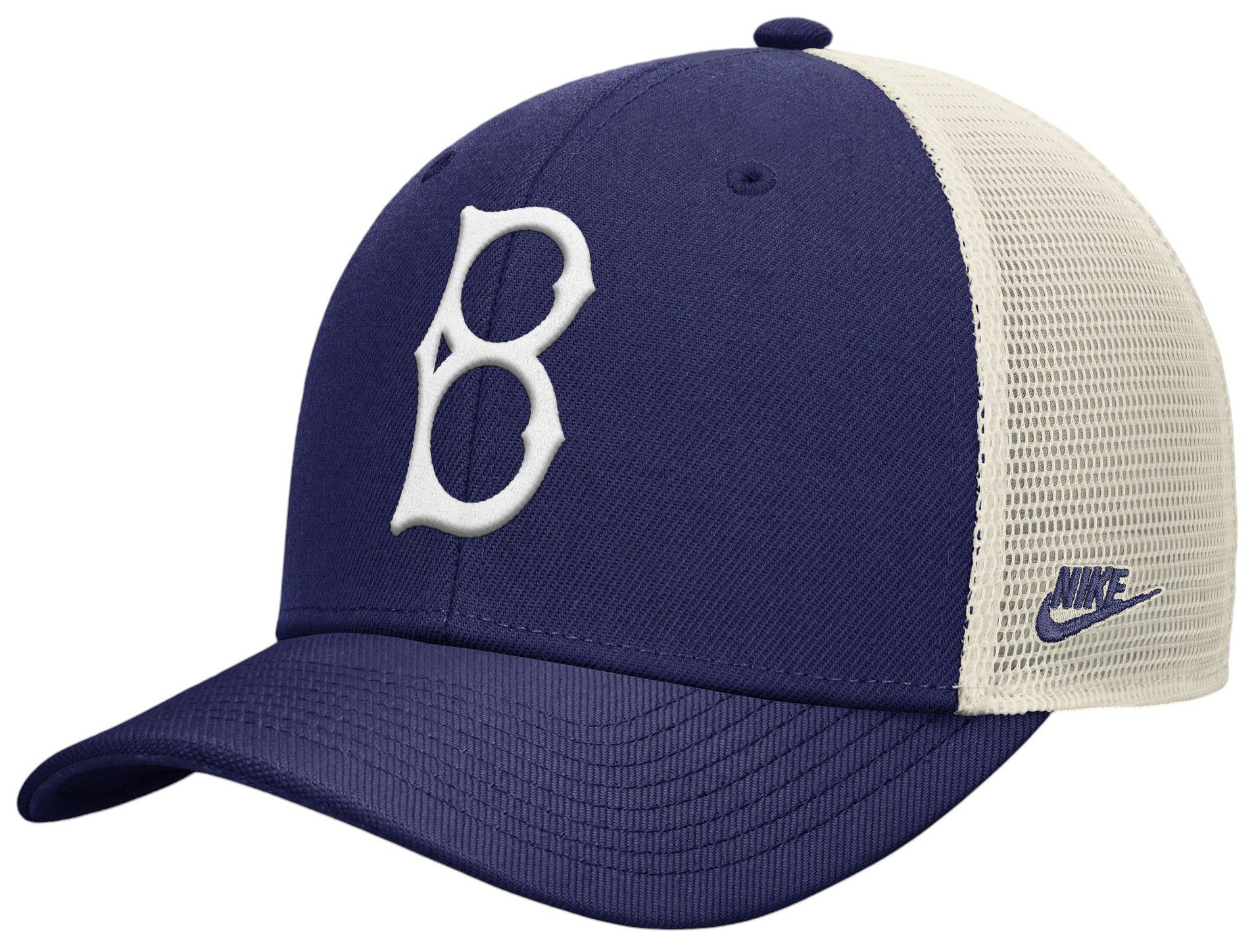 Nike Adult Brooklyn Dodgers Blue Cooperstown Club Adjustable Trucker Hat product image