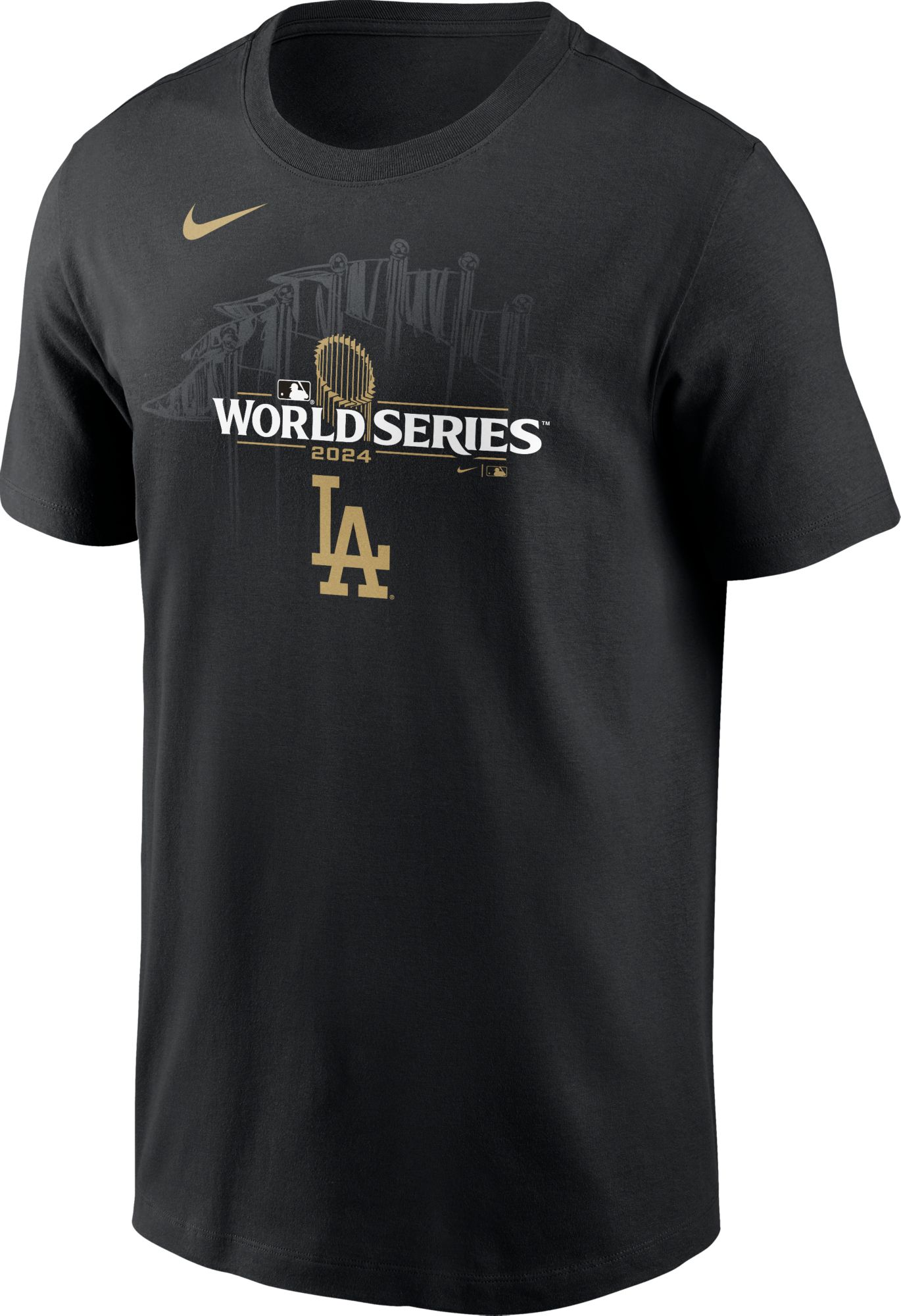 Nike 2024 World Series Bound Men's Los Angeles Dodgers Trophy T-Shirt product image