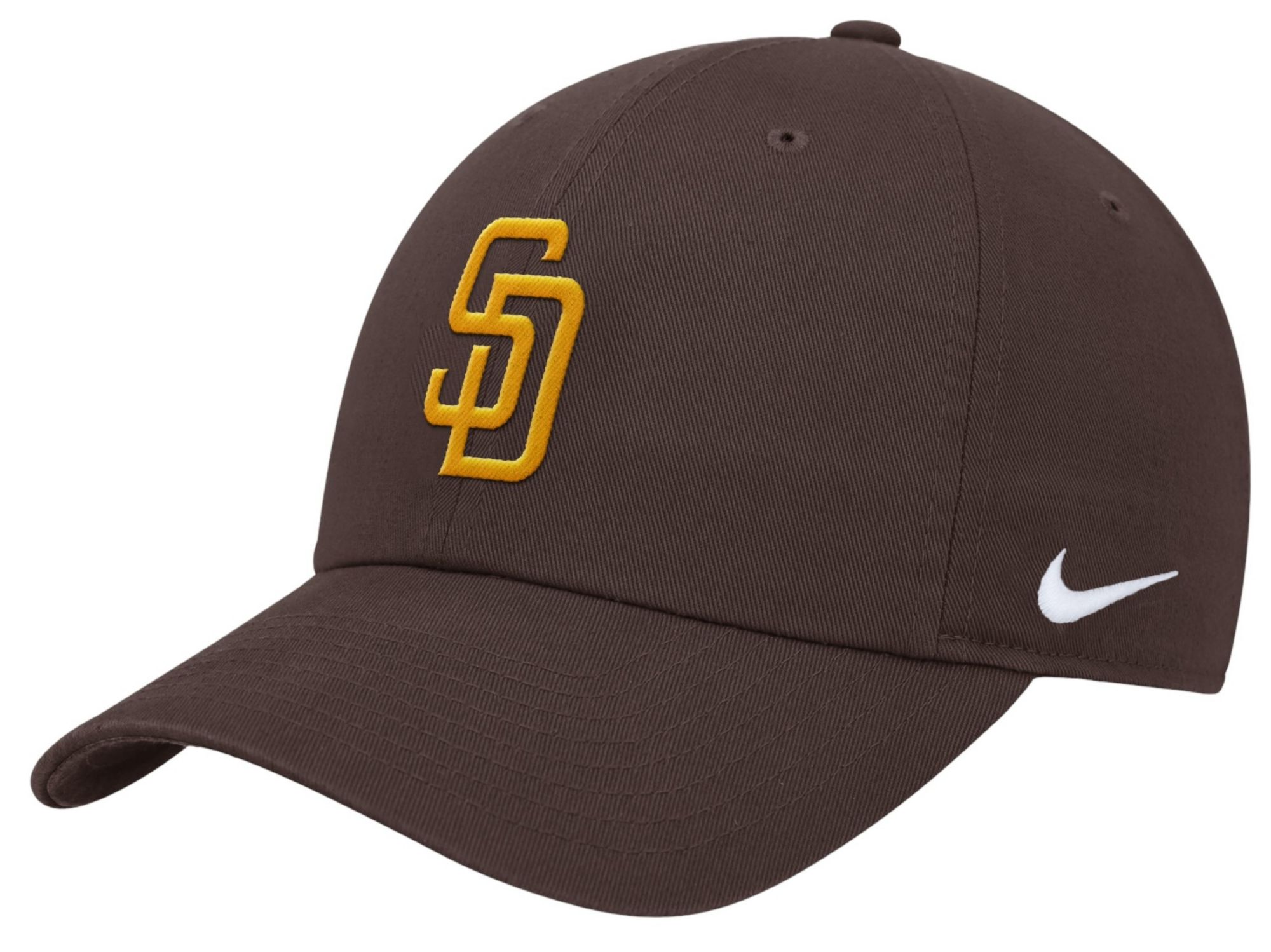 Nike Adult San Diego Padres Gray Club Evergreen Adjustable Hat product image