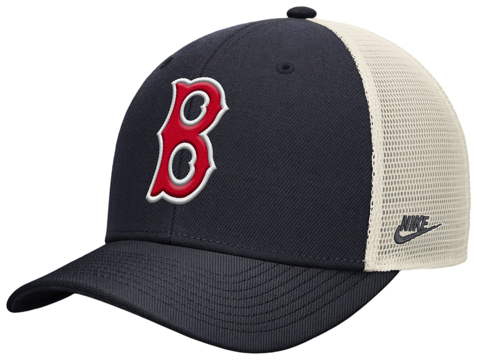 Nike Adult Boston Red Sox Blue Cooperstown Club Adjustable Trucker Hat product image