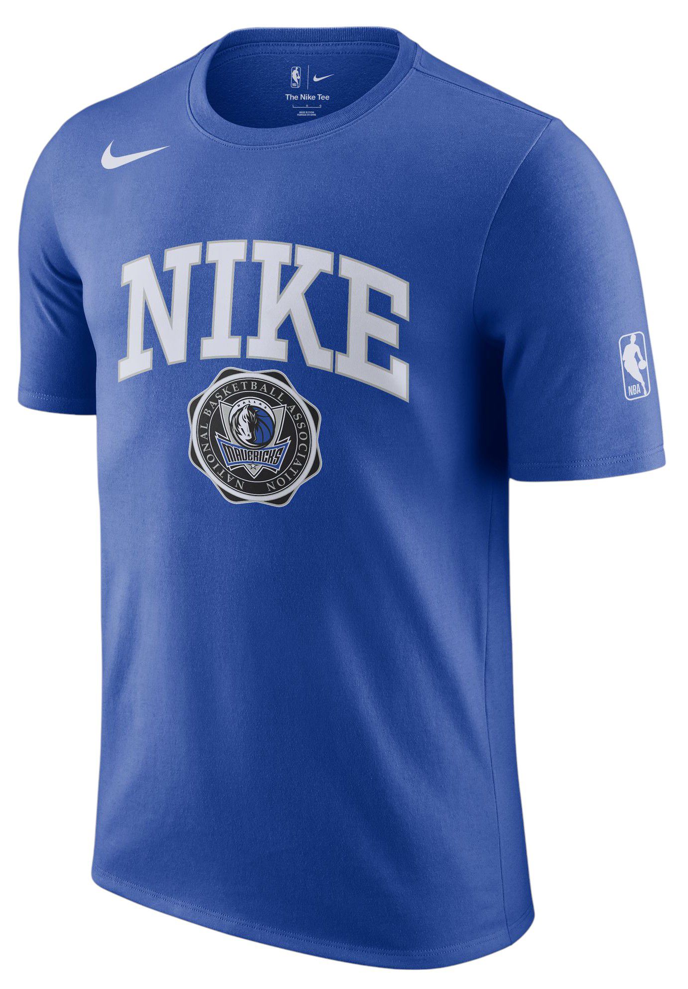 Nike Adult Dallas Mavericks Blue College T-Shirt product image