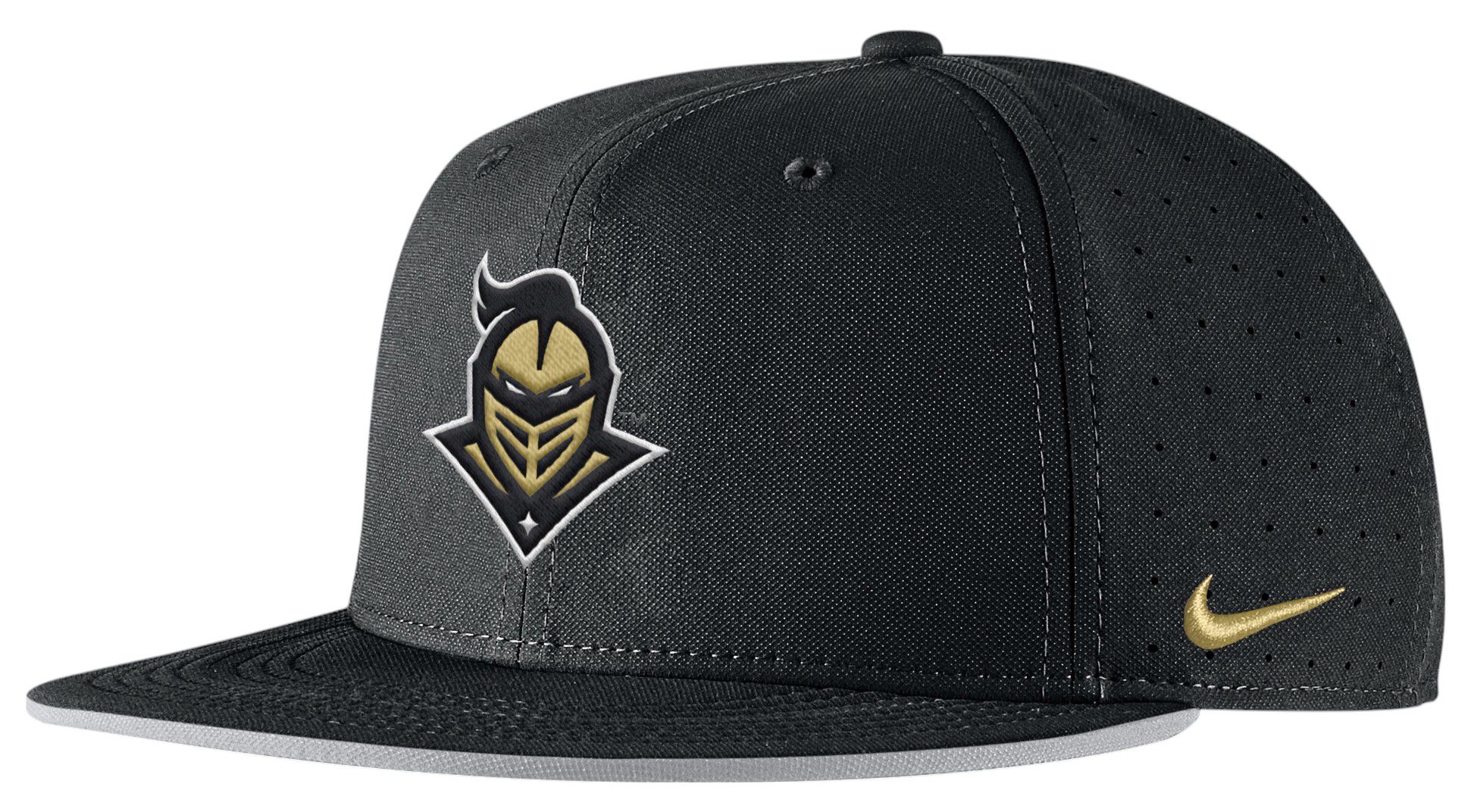 Nike Adult UCF Knights Black Aero True Baseball Fitted Hat product image