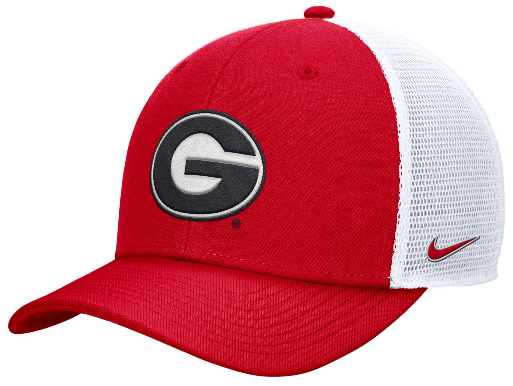 Nike Men's Georgia Bulldogs Red Rise Adjustable Trucker Hat product image