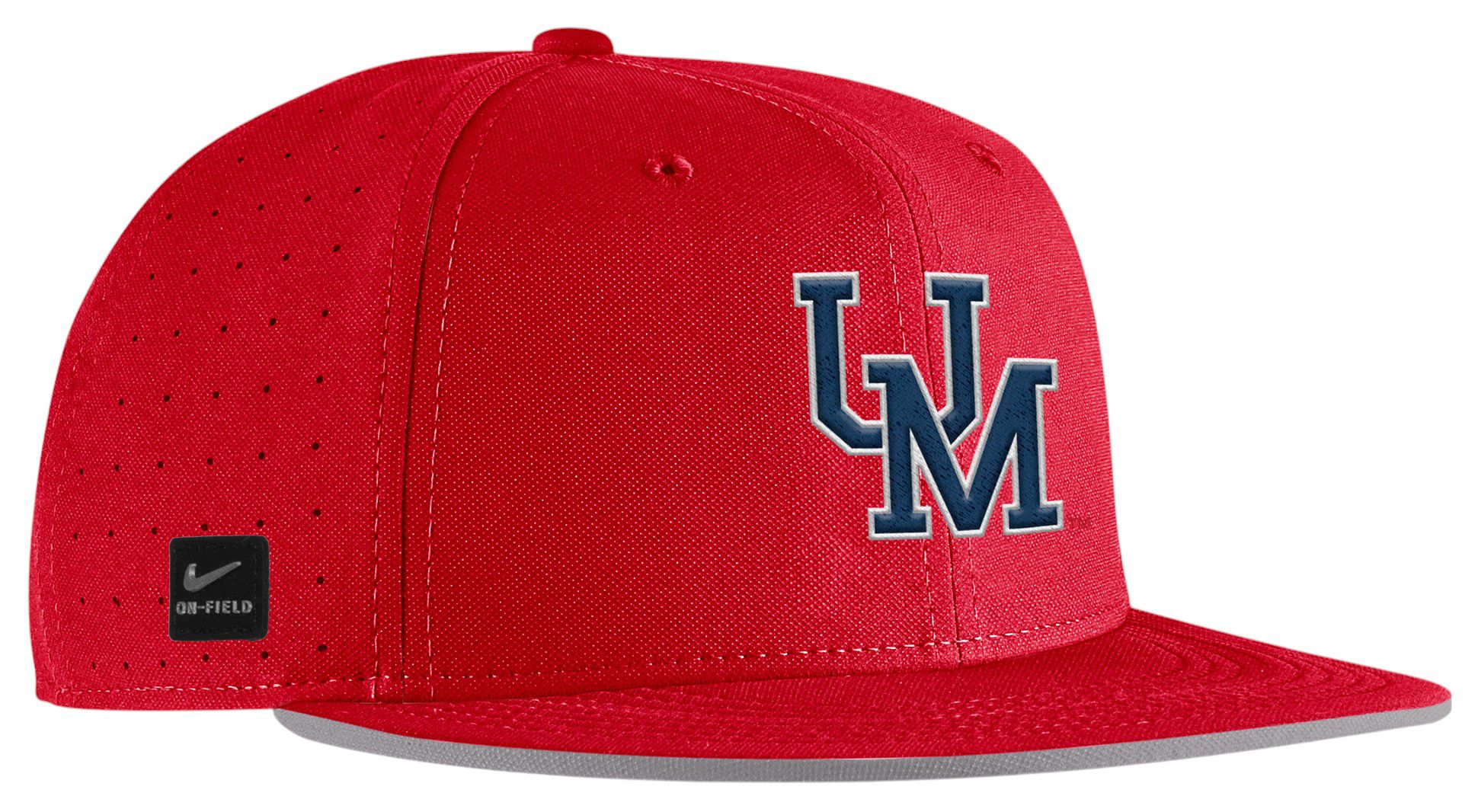 Nike Adult Ole Miss Rebels Red Baseball Fitted Hat product image