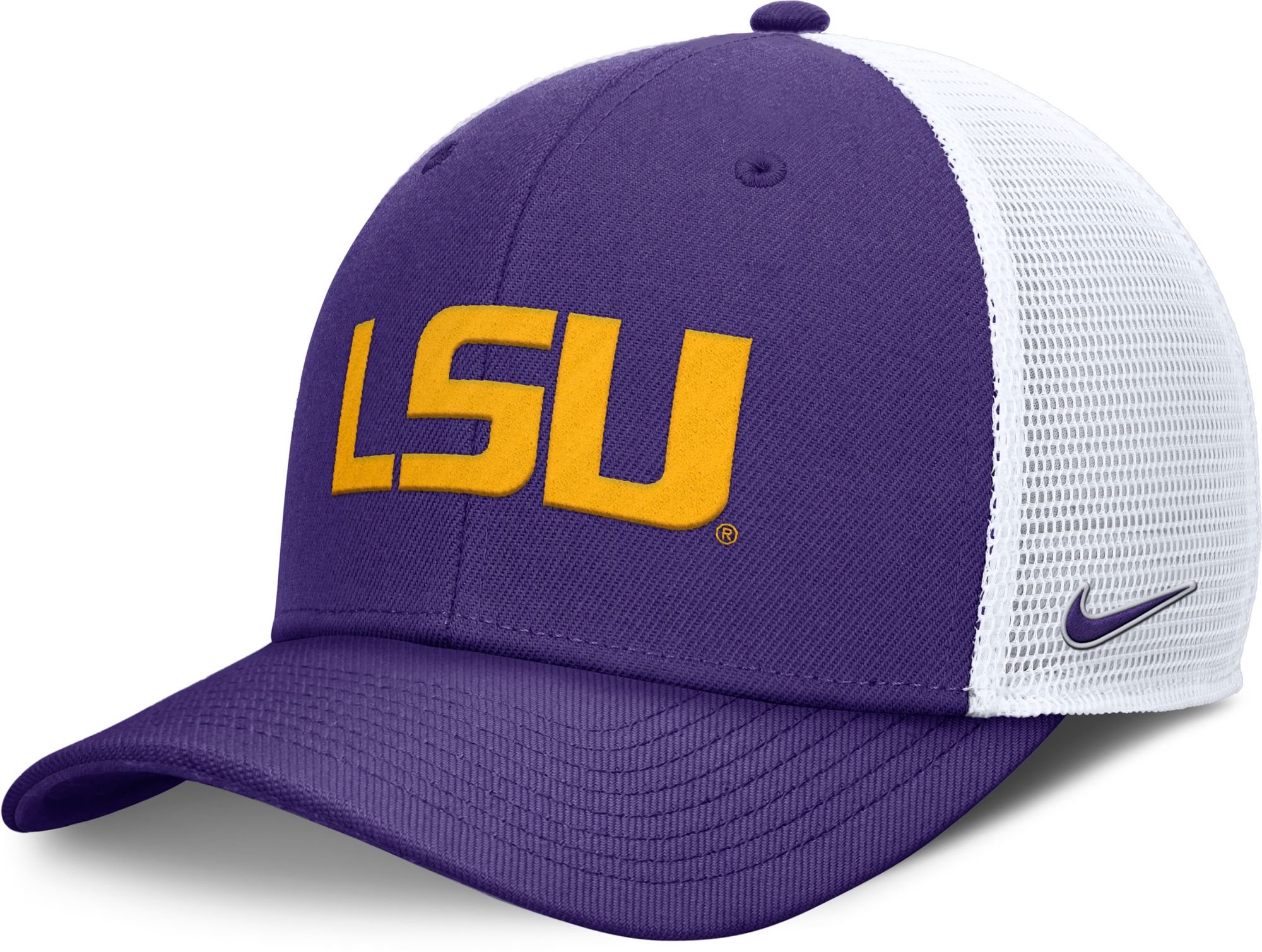 Nike Men's LSU Tigers Purple Rise Adjustable Trucker Hat product image