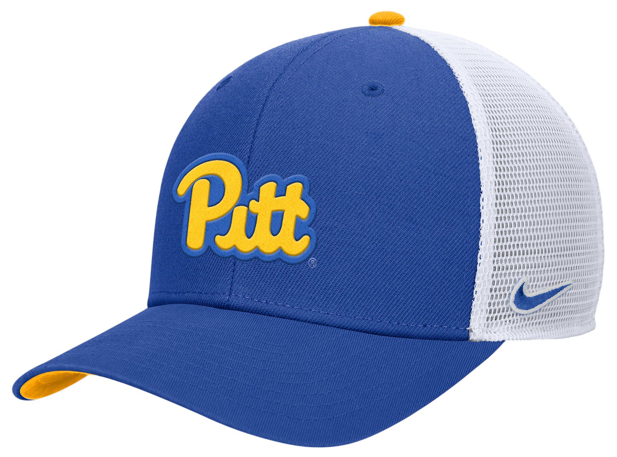 Nike Adult Pitt Panthers Royal Rise Adjustable Trucker Hat product image