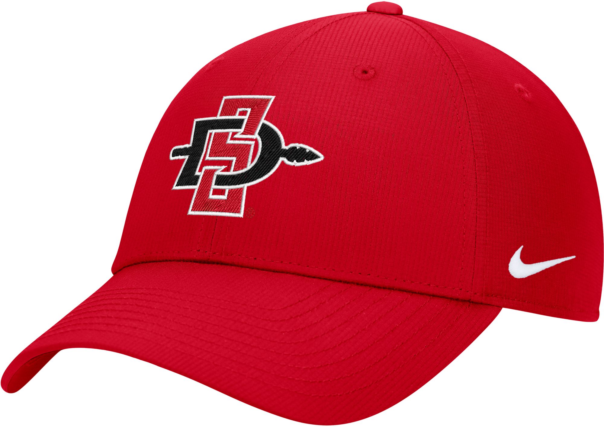 Nike Men's San Diego State Aztecs Scarlet Logo Club Stretch Hat product image