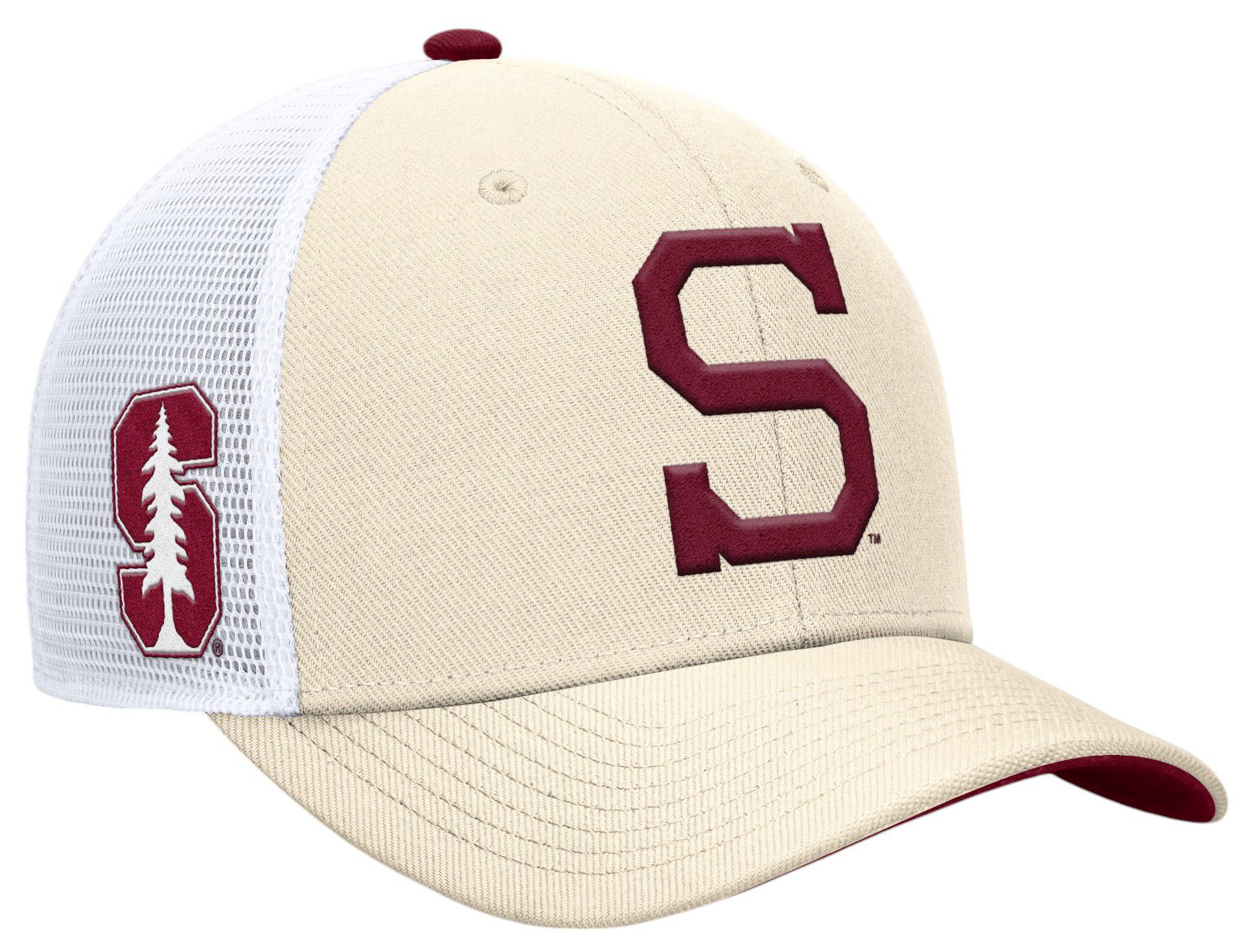 Nike Adult Stanford Cardinal Rise Natural Trucker Adjusable Hat product image