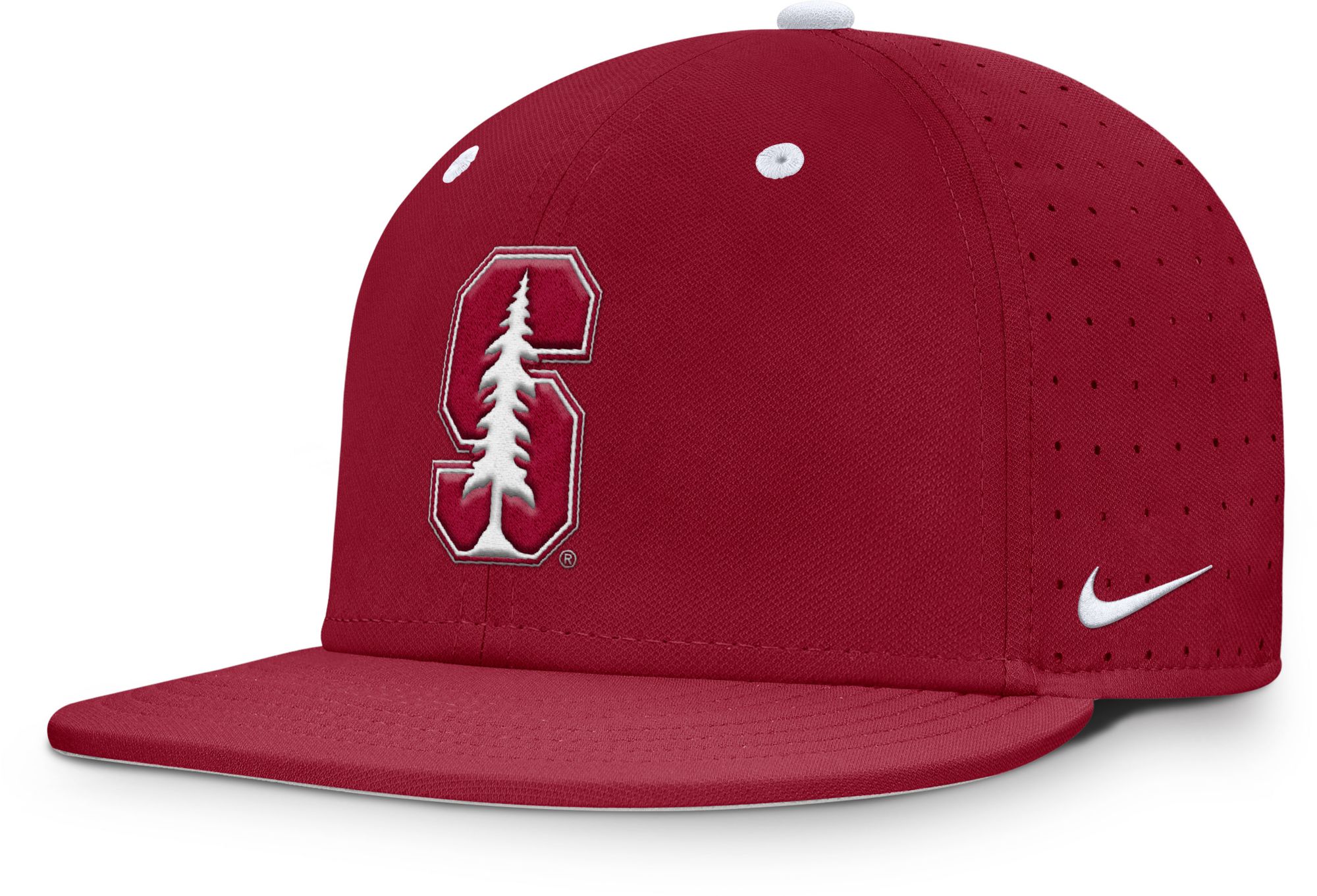 Nike Adult Stanford Cardinal Team Crimson Aero Fitted Hat product image